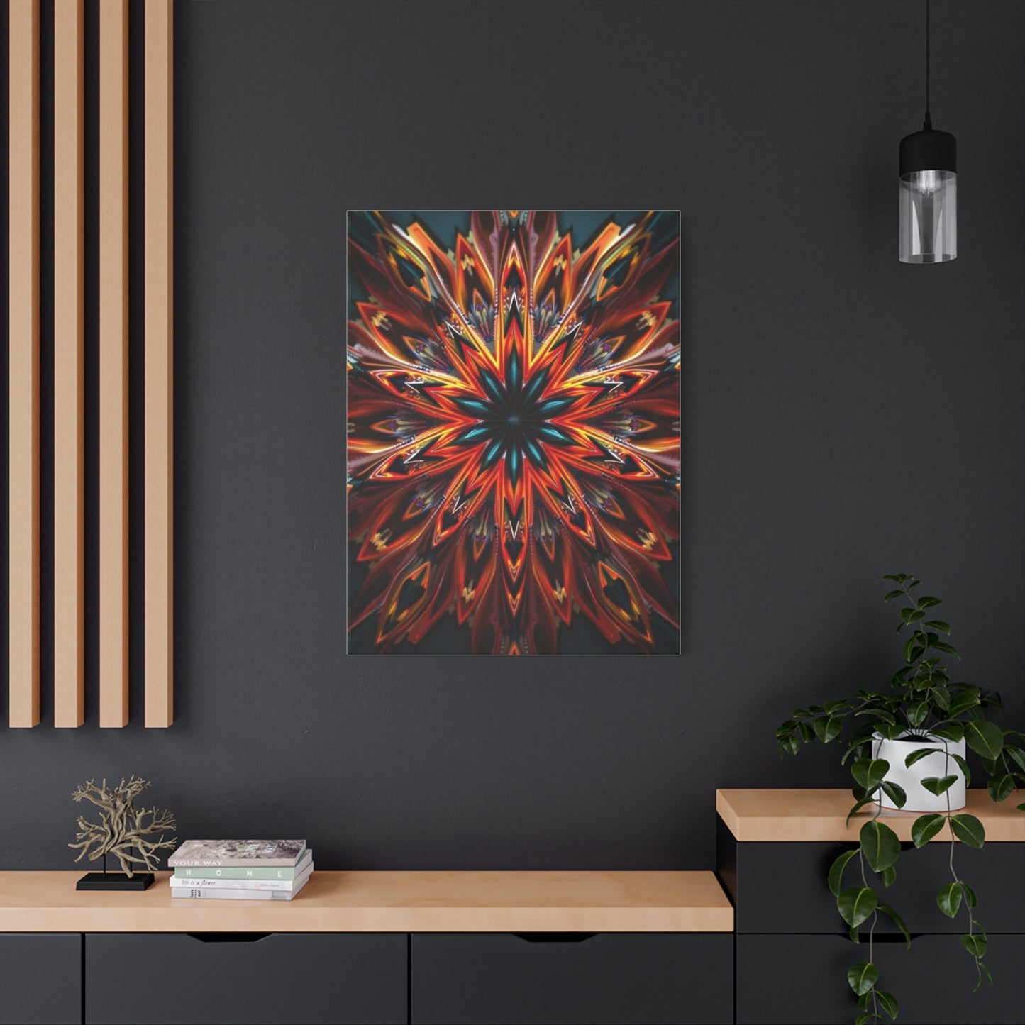 Symmetric Reverie Canvas