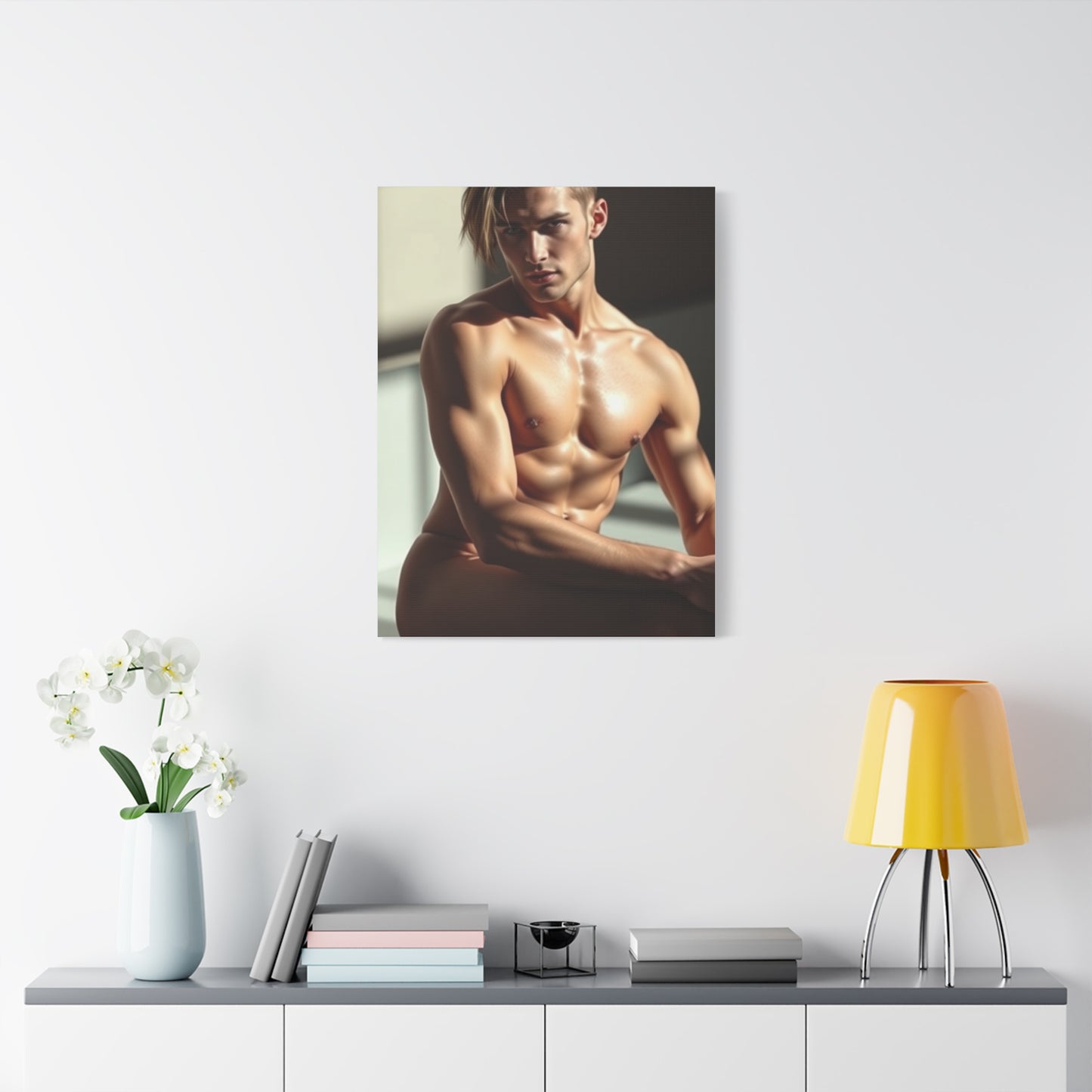 Elysian Masculinity Canvas wall art & canvas print