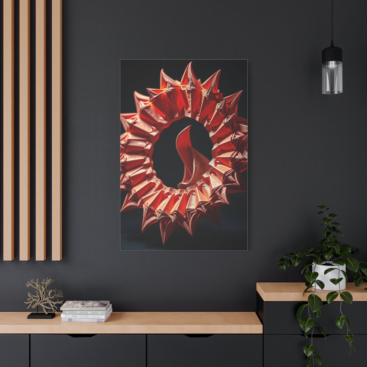 The Secrets of Origami Art Premium Canvas 17 Wall Art & Canvas Print