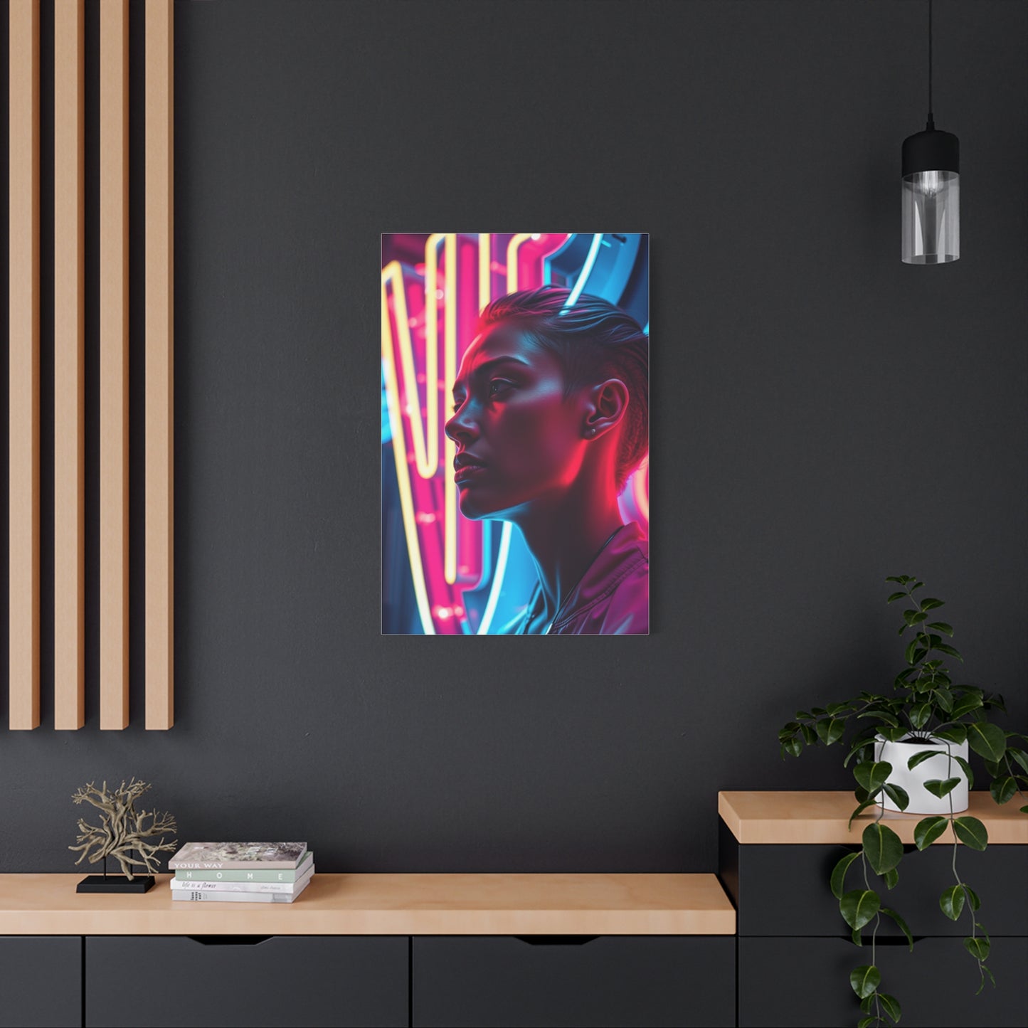 Neon Art Premium Canvas 18 Wall Art & Canvas Print