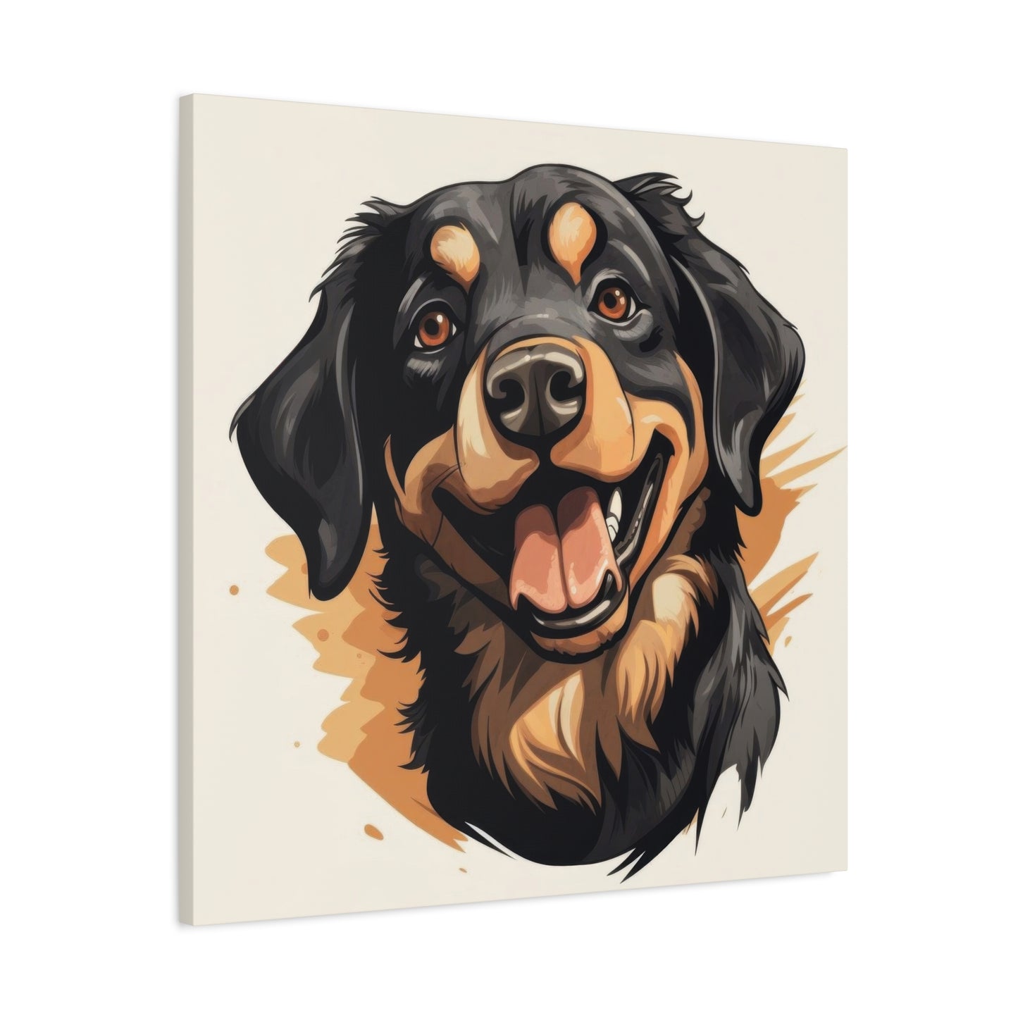 Happy Dog 3 Wall Art & Canvas Prints