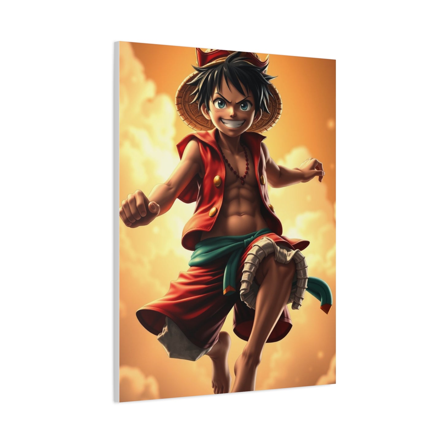 Monkey D. Luffy Art Canvas Art 1 Wall Art & Canvas Print