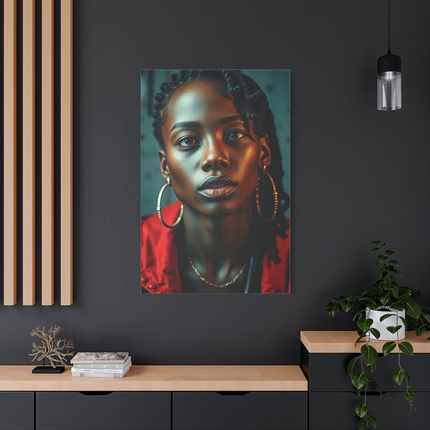 Lady Basquiat Art Premium Canvas 15 Wall Art & Canvas Print