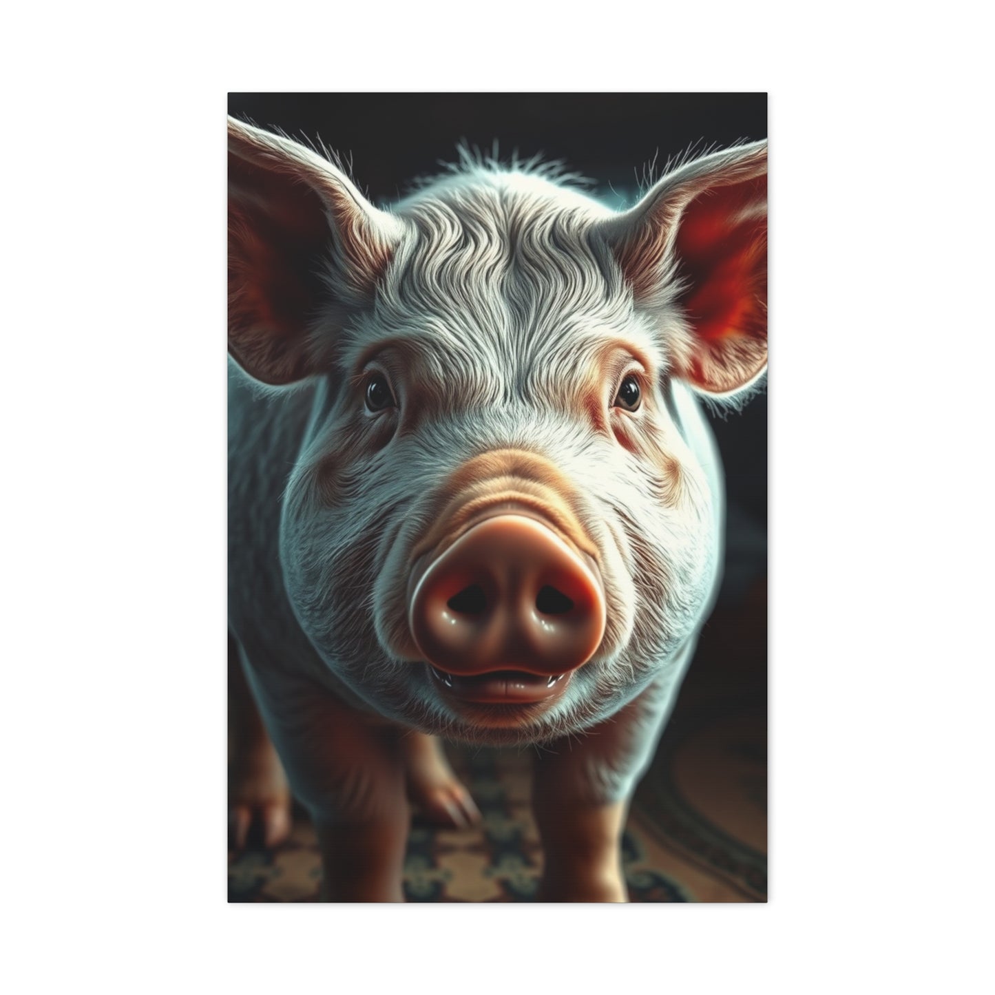 Pig Art Canvas Art 8 Wall Art & Canvas Print
