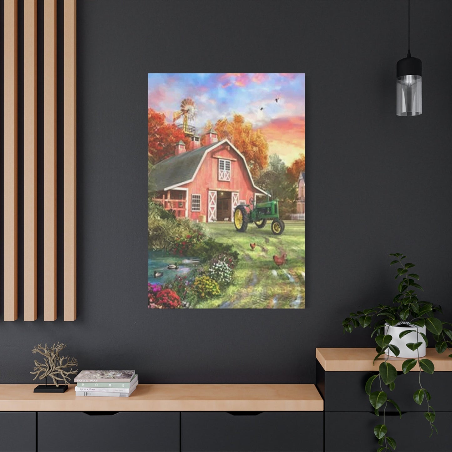 House in Barns Wall Art & Canvas Prints