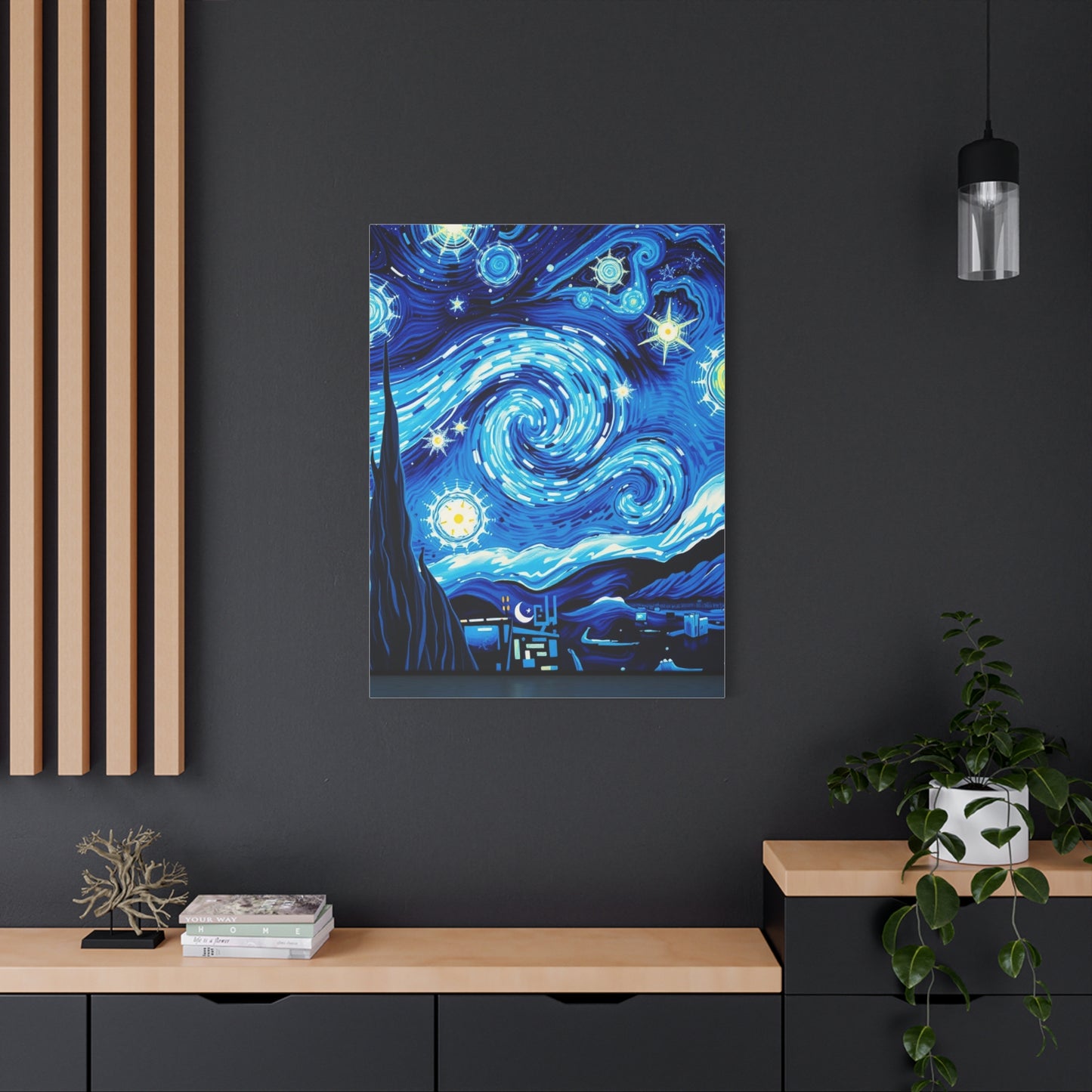The Starry Night Canvas Art Canvas Art 3 Wall Art & Canvas Print