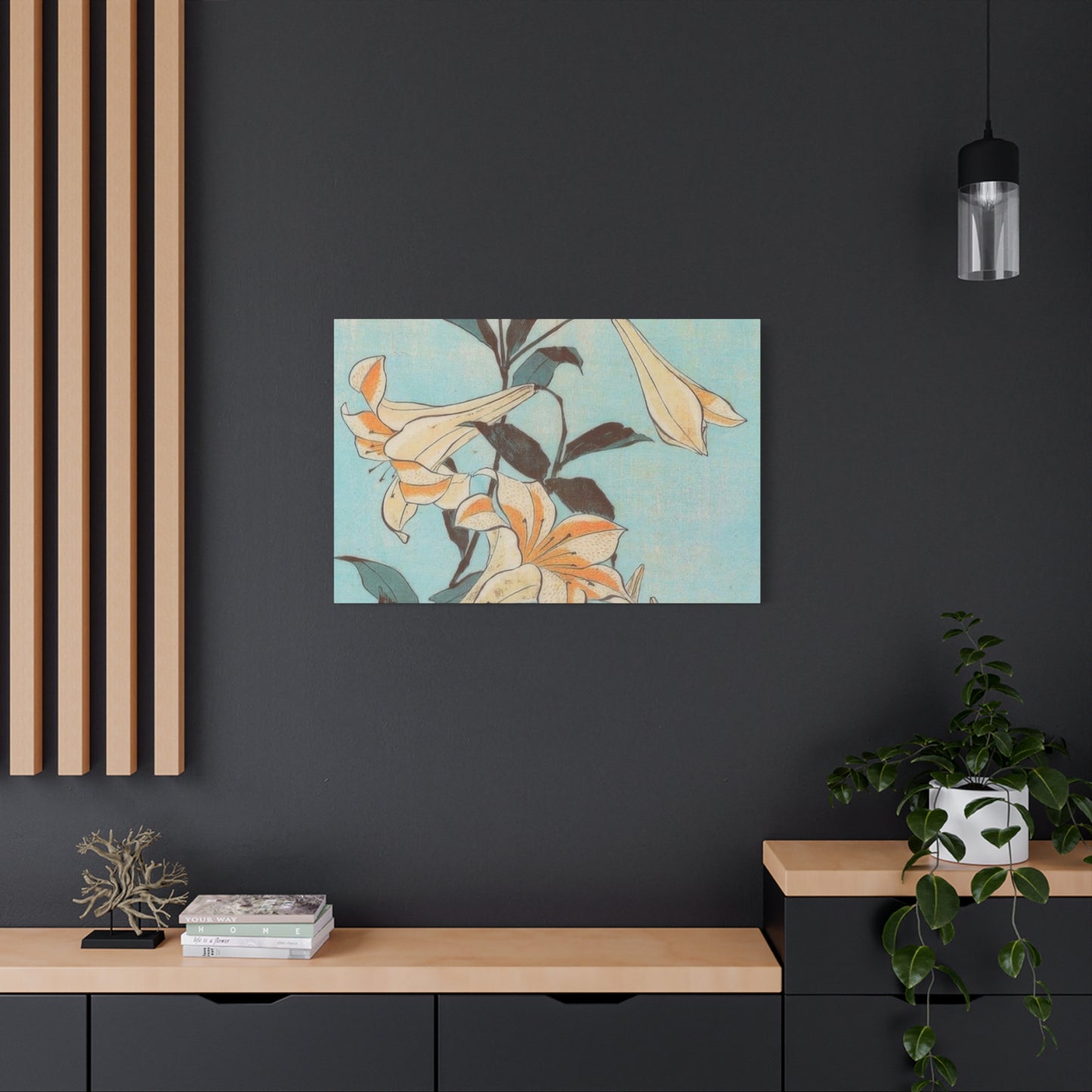 Katsushika Hokusai Ai Lilies Wall Art & Canvas Prints