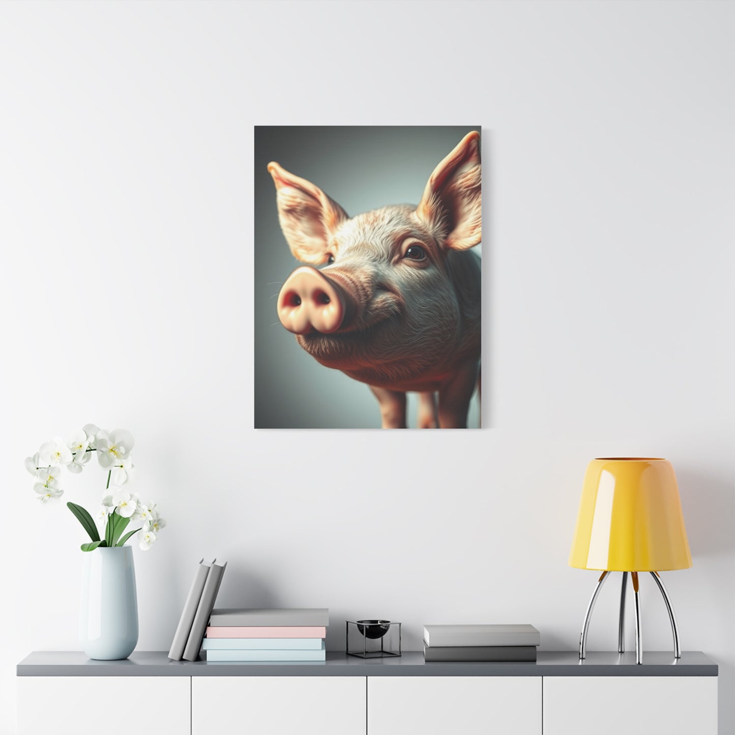 Pig Art Canvas Art 4 Wall Art & Canvas Print