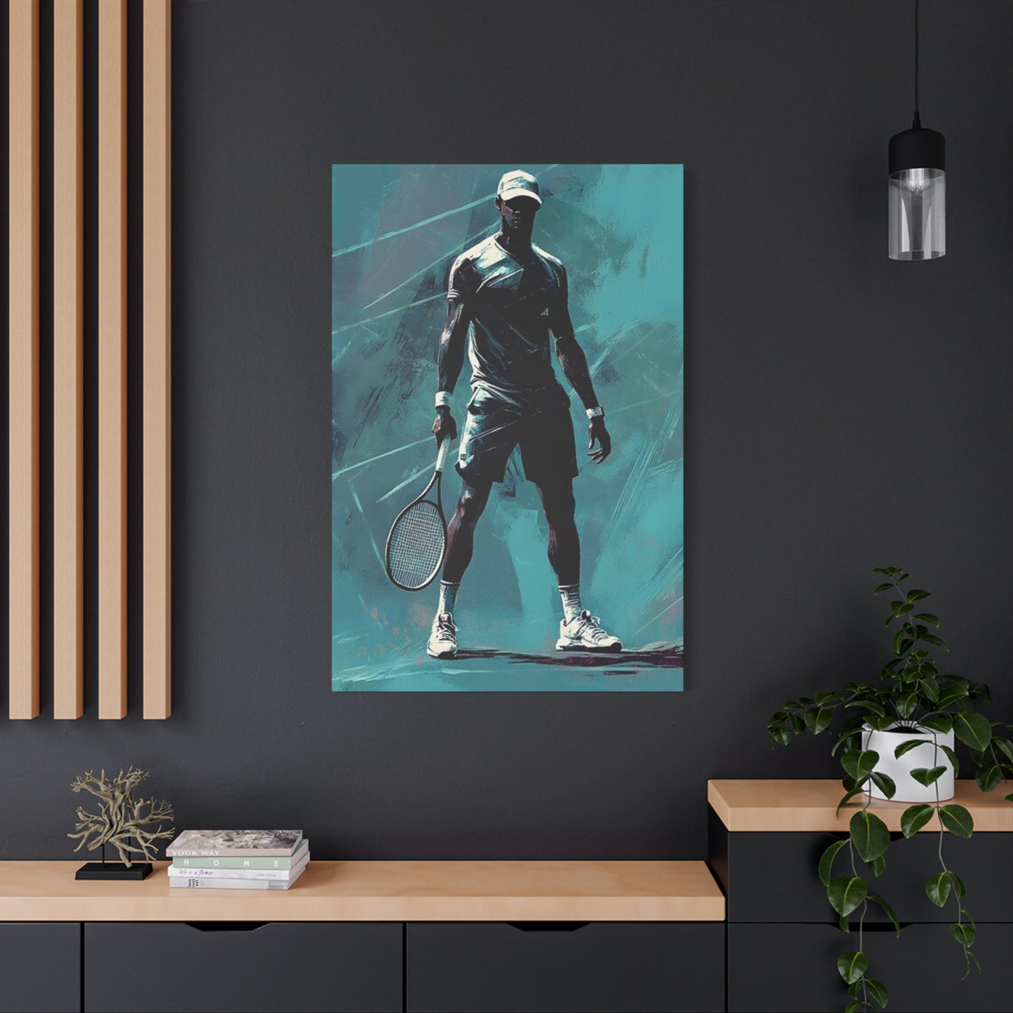 Tennis Player Poster Wall Art & Canvas Prints