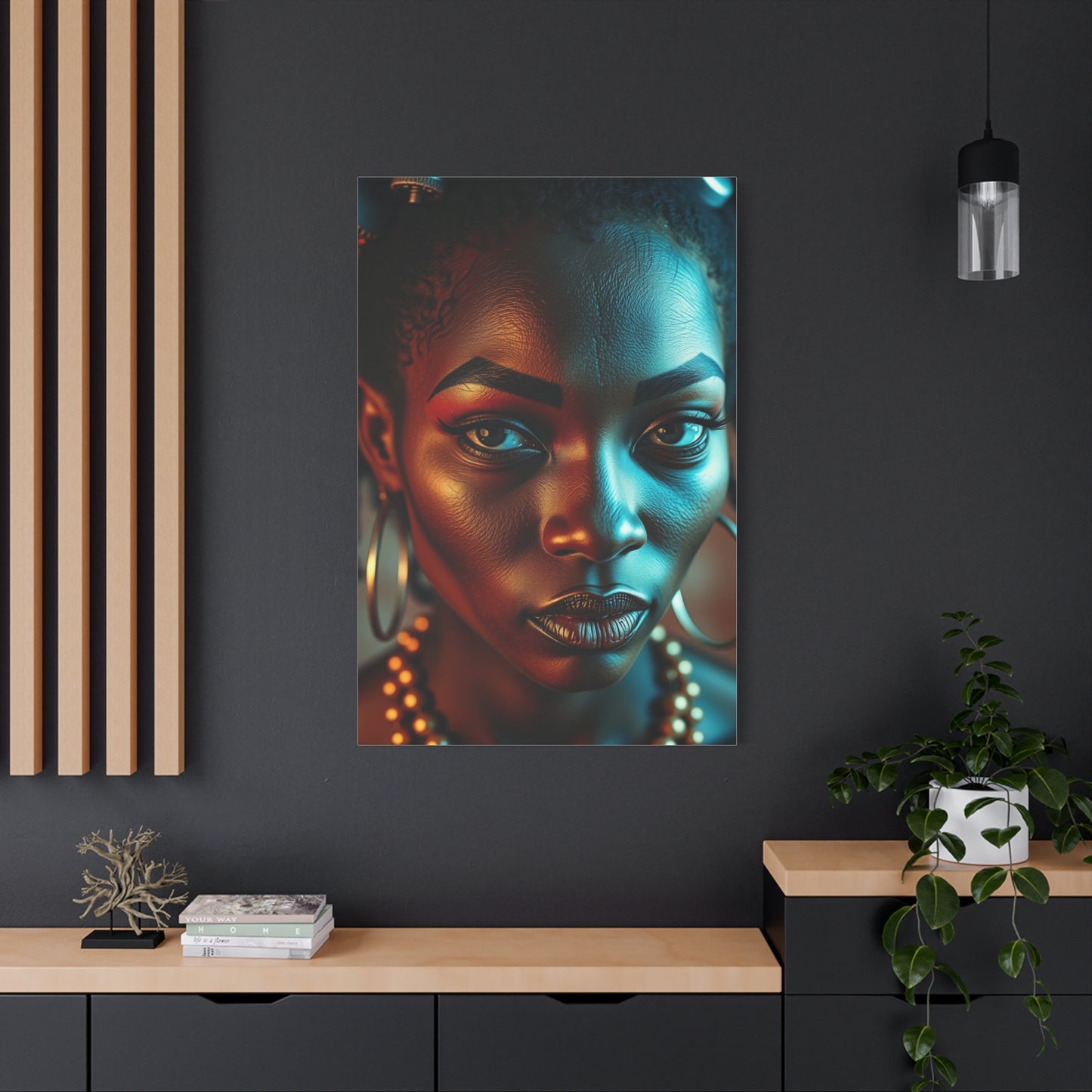 Lady Basquiat Art Premium Canvas 14 Wall Art & Canvas Print