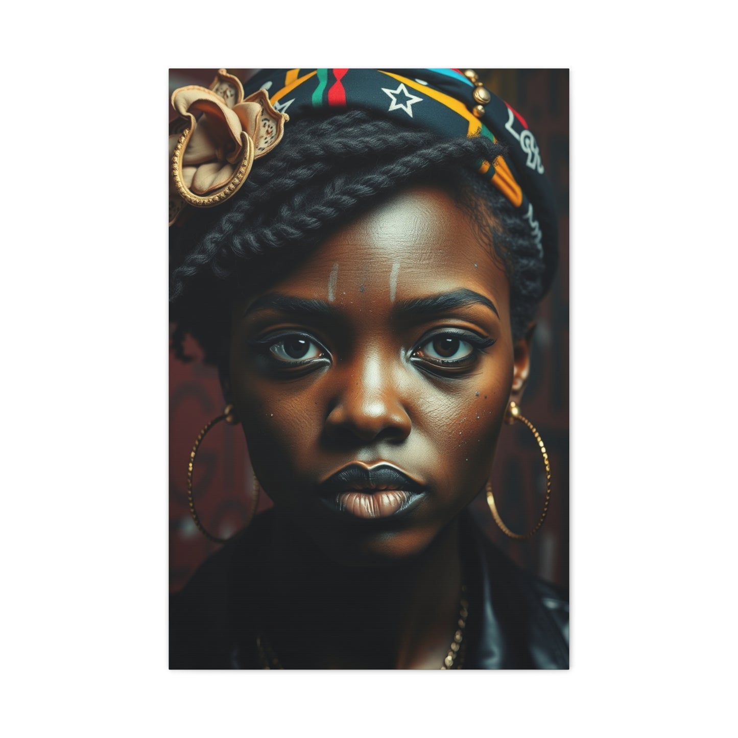 Lady Basquiat Art Premium Canvas 17 Wall Art & Canvas Print