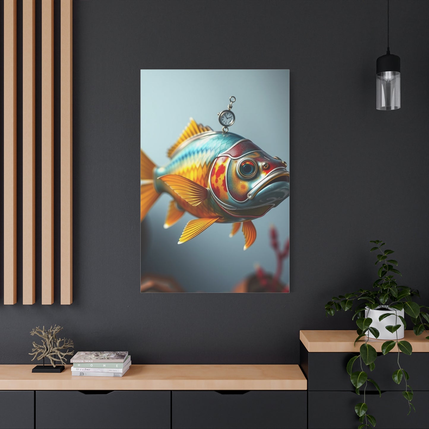 Masterpiece Fish Wall Art Vision Wall Art & Canvas Print