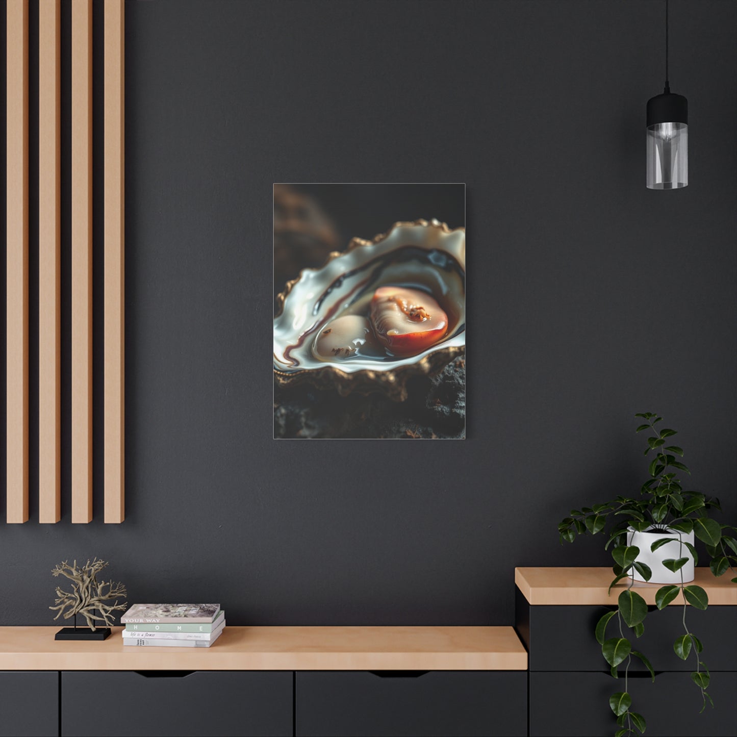Oyster Art Canvas Art 5 Wall Art & Canvas Print