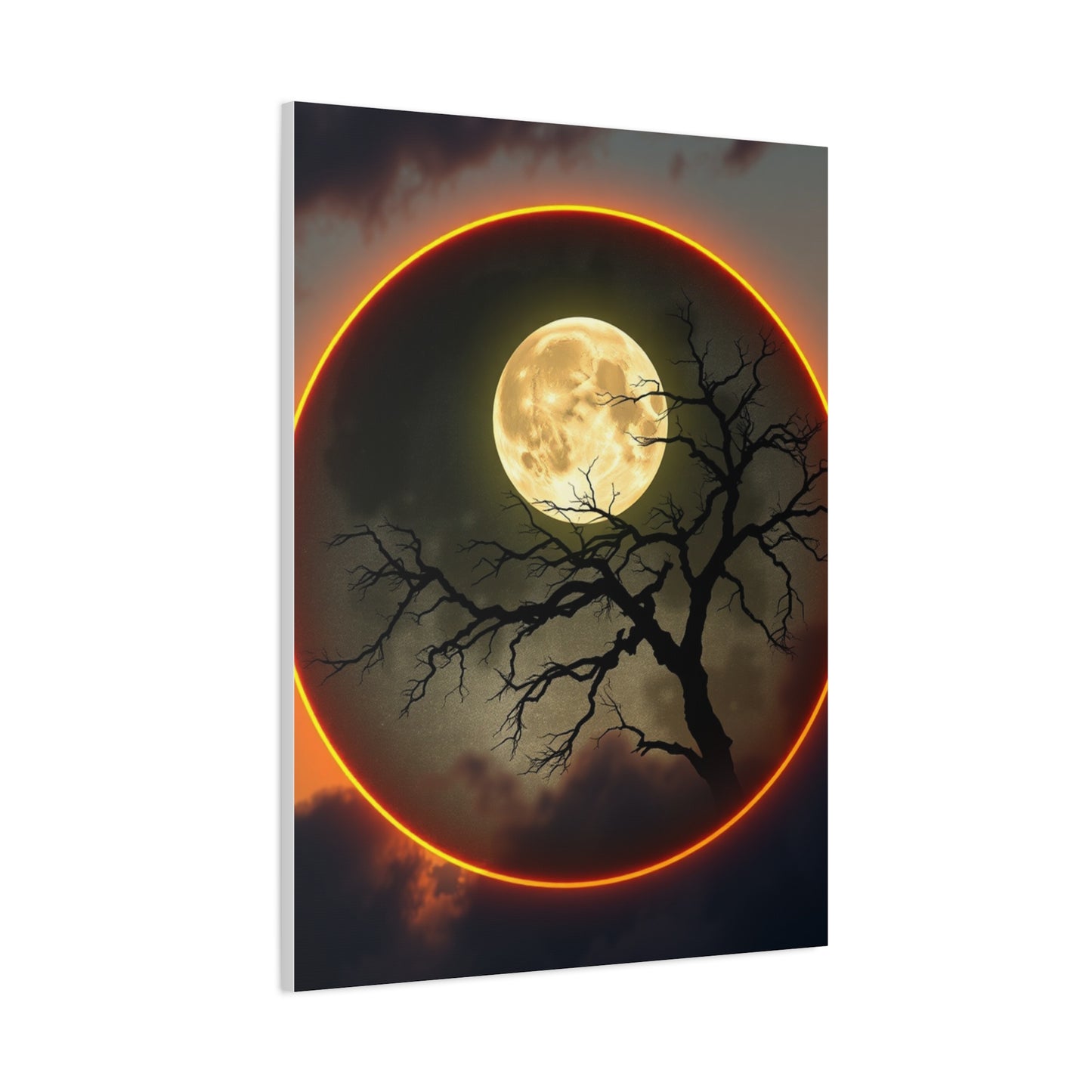 Moon Art Premium Canvas 19 Wall Art & Canvas Print
