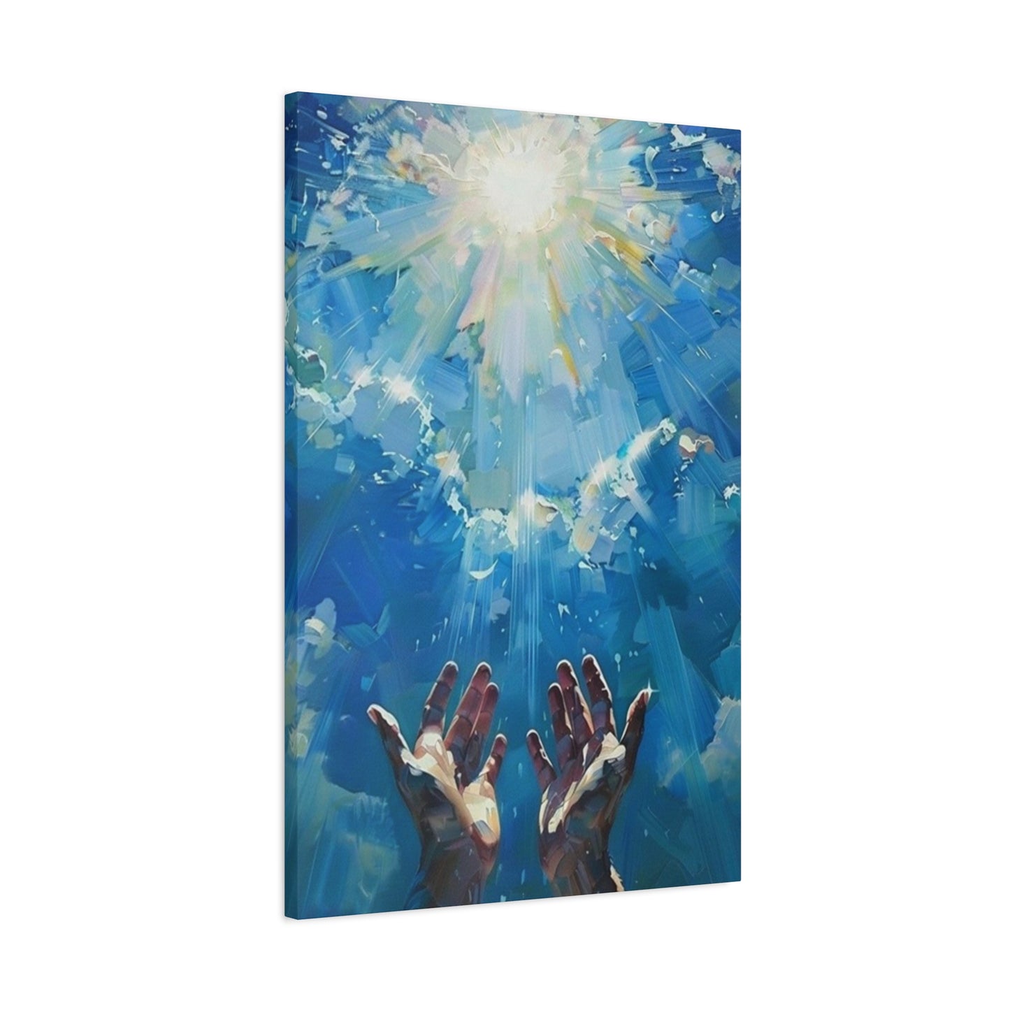 God Light Hope Wall Art & Canvas Prints