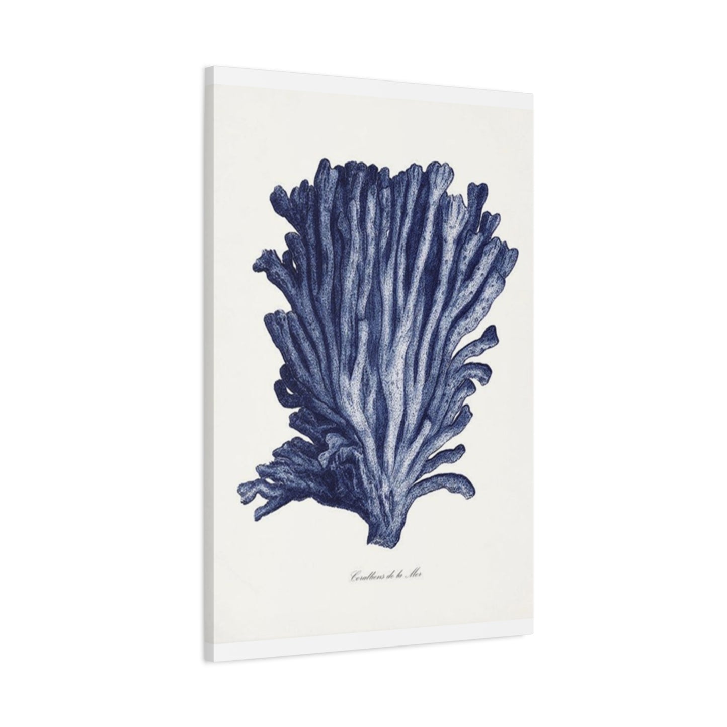 Blue Shell Stem Painting Wall Art & Canvas Prints