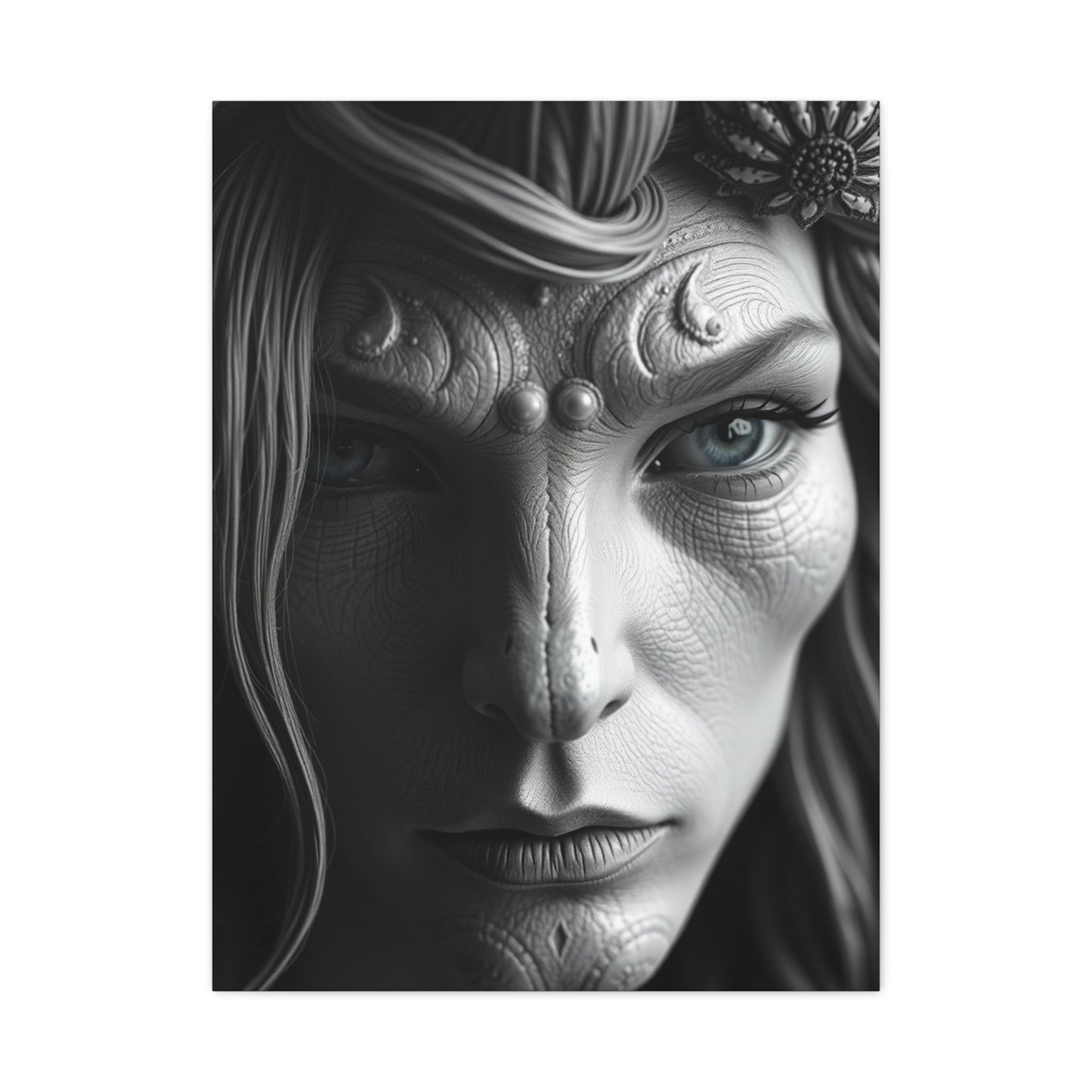 Gray & White Art Canvas Art 6 Wall Art & Canvas Print