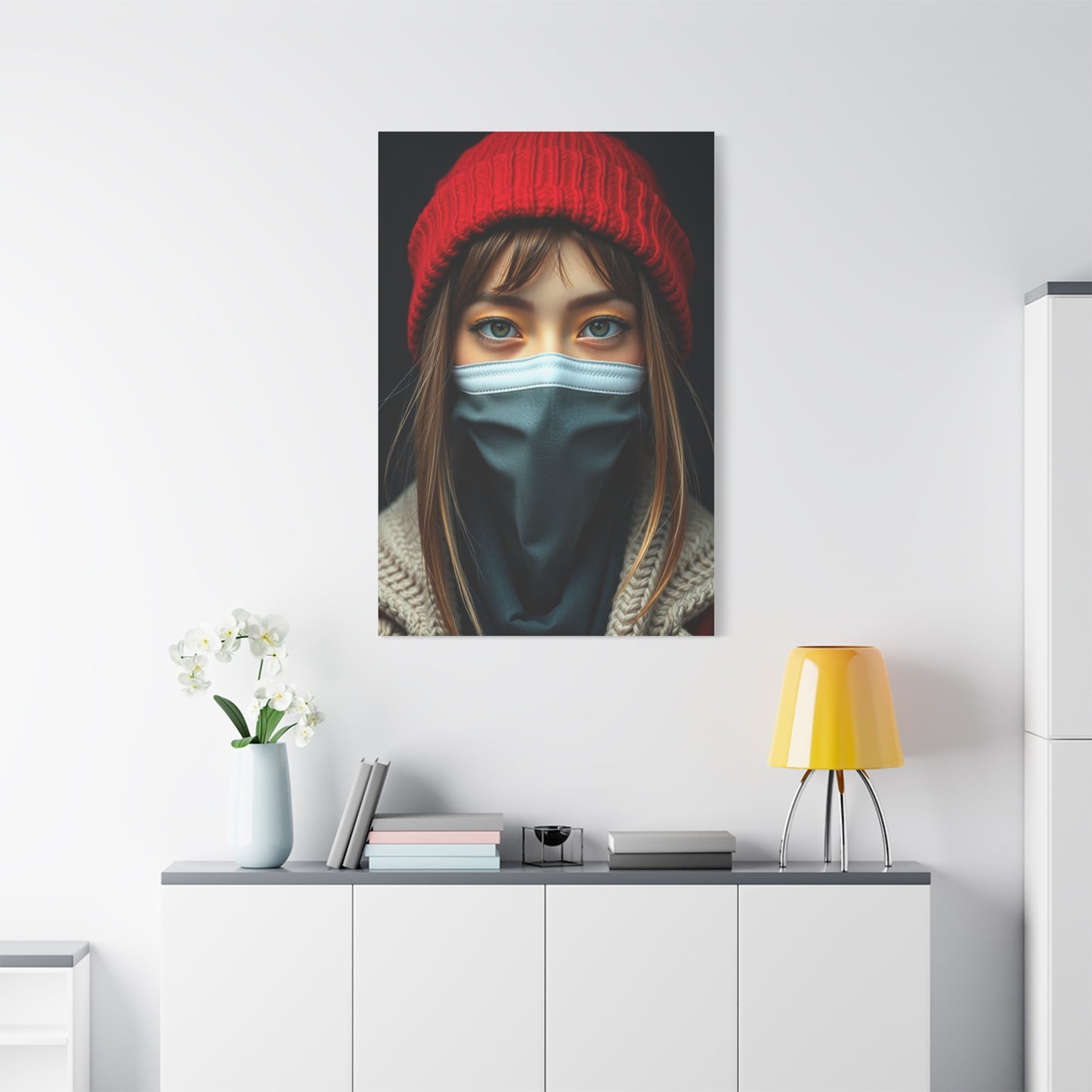 Faceless Portraits Art Canvas Art 3 Wall Art & Canvas Print