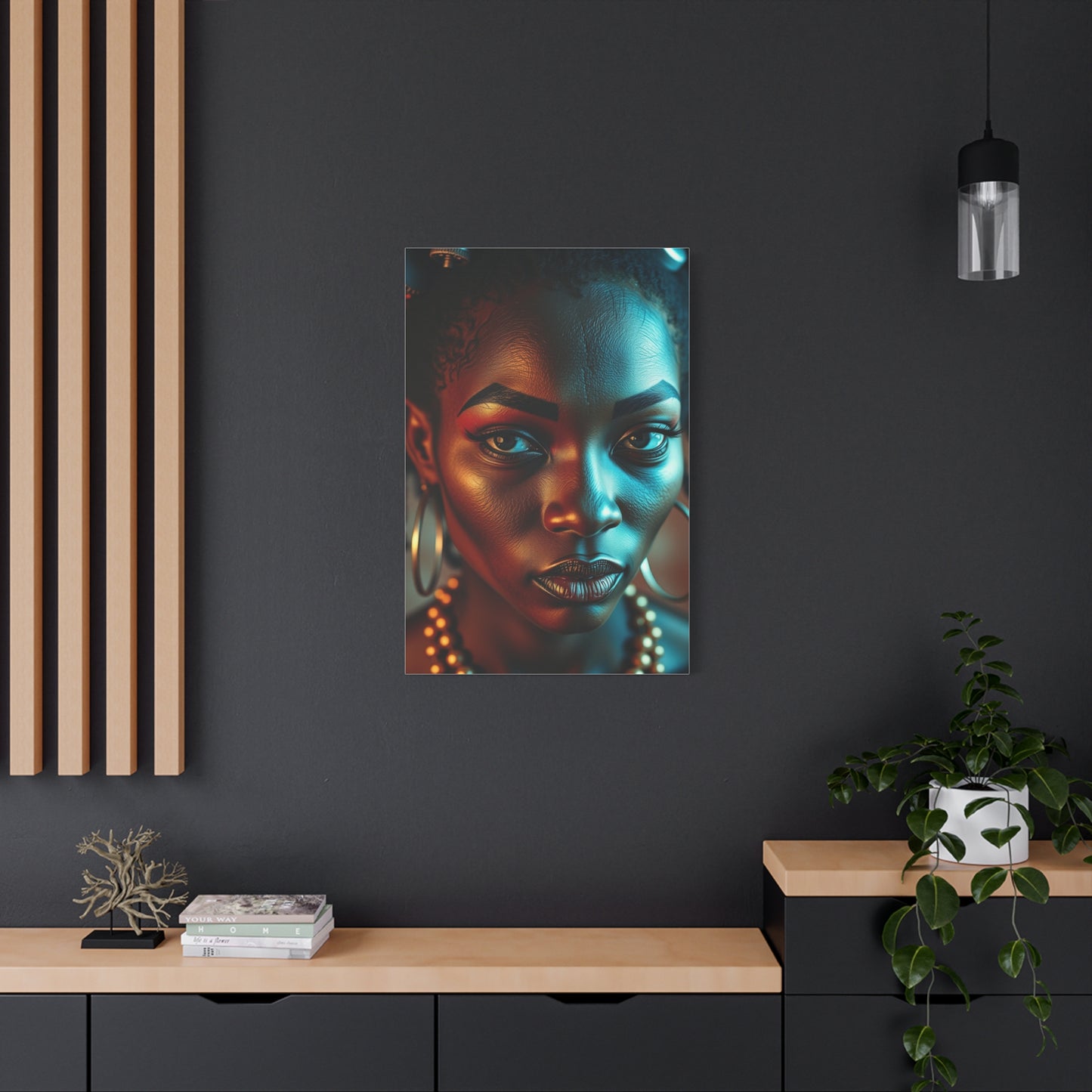 Lady Basquiat Art Premium Canvas 14 Wall Art & Canvas Print