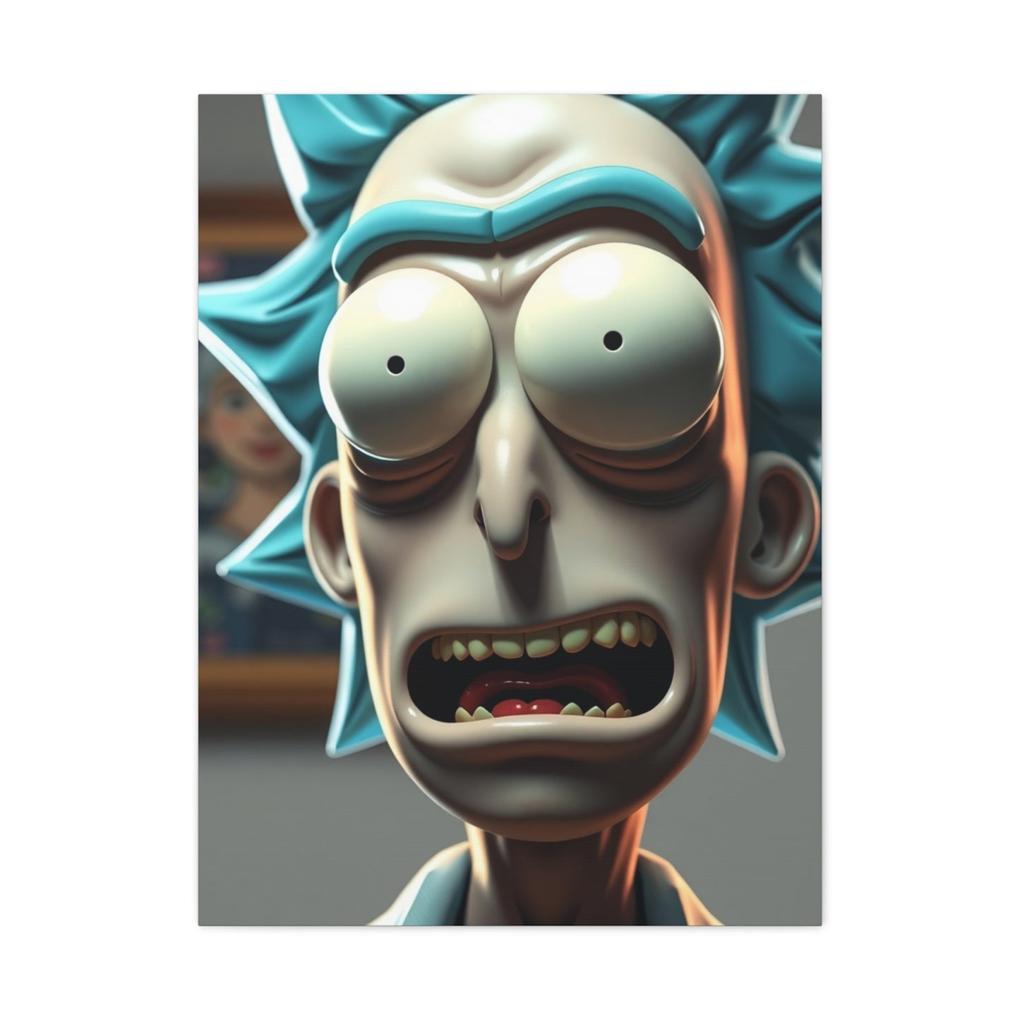 Rick and Morty Art Premium Canvas 19 Wall Art & Canvas Print