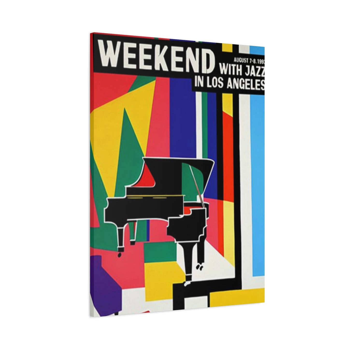 Weekend With Jazz In Los Angeles Wall Art & Canvas Prints