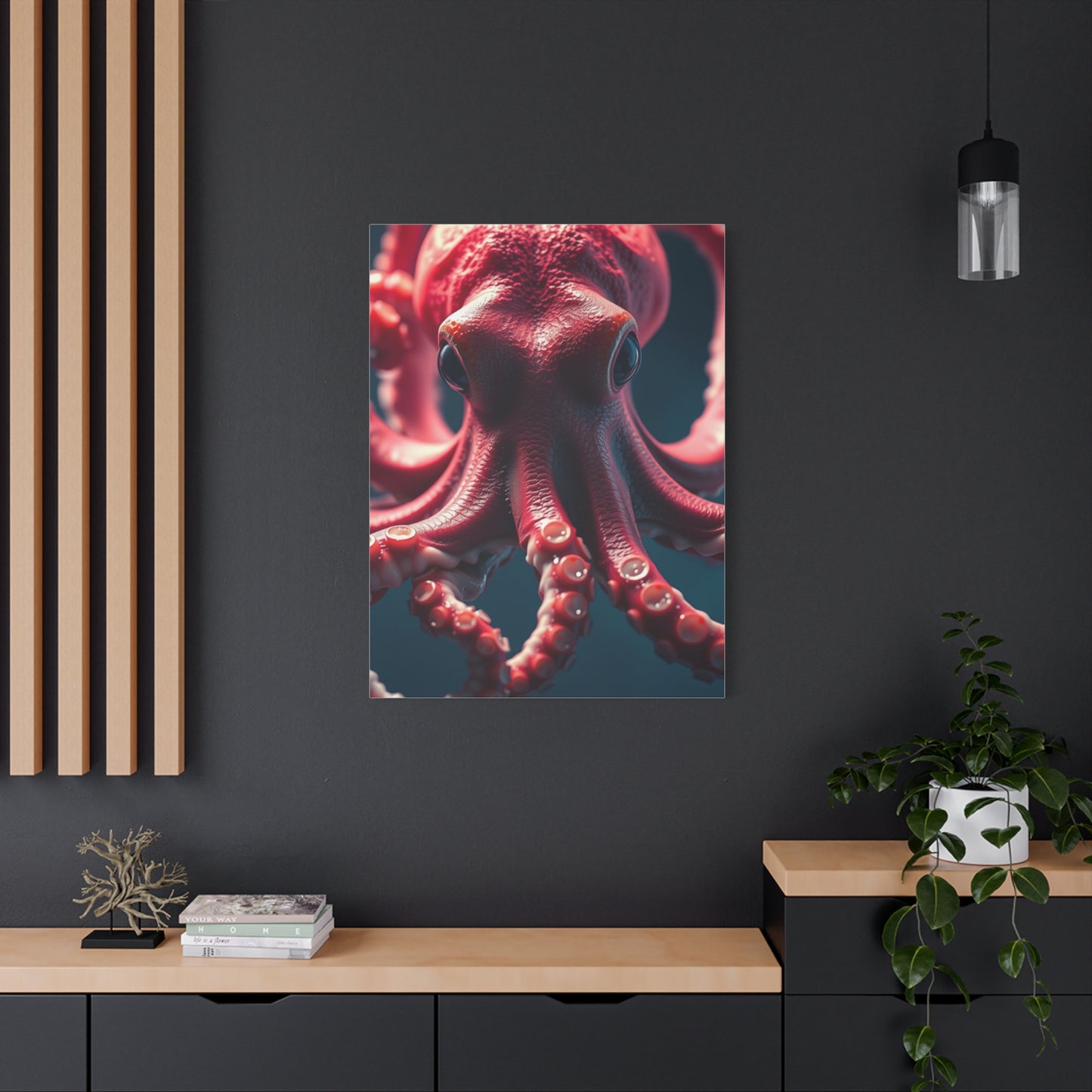 Marine Arabesque Canvas