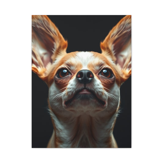 Chihuahua Dog Art Refined Canvas Wall Art & Canvas Print