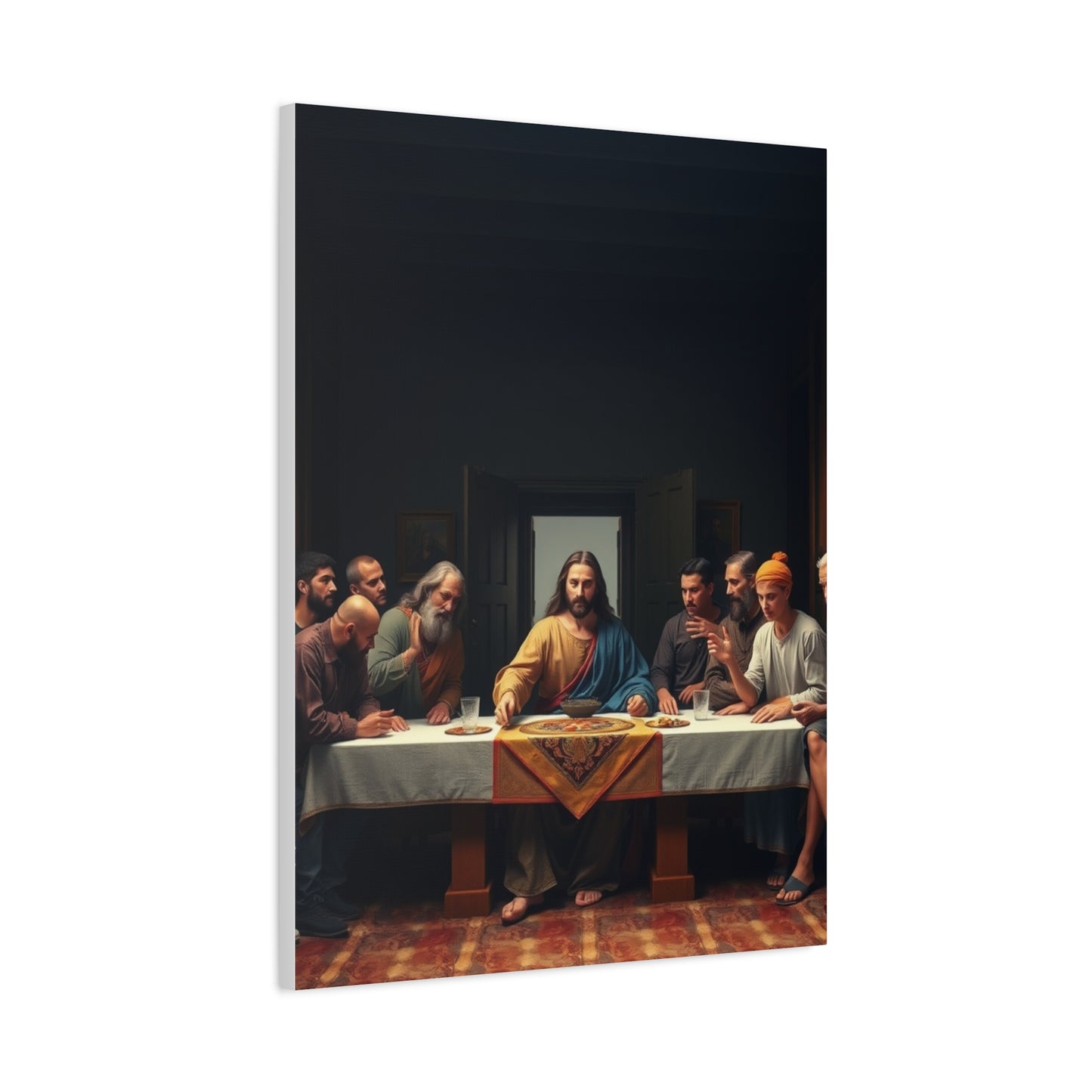 The Last Supper Art Canvas Art 5 Wall Art & Canvas Print