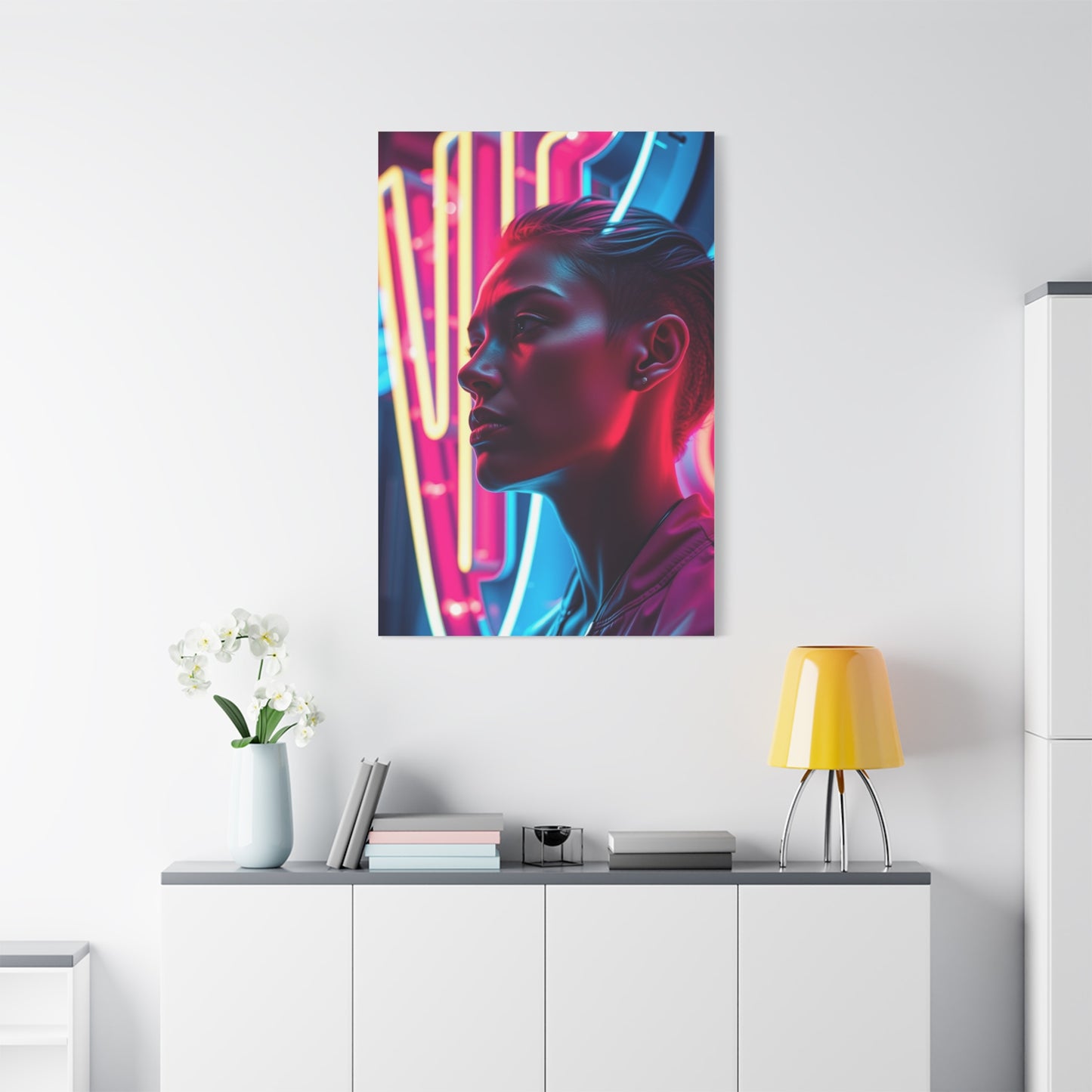 Neon Art Premium Canvas 18 Wall Art & Canvas Print