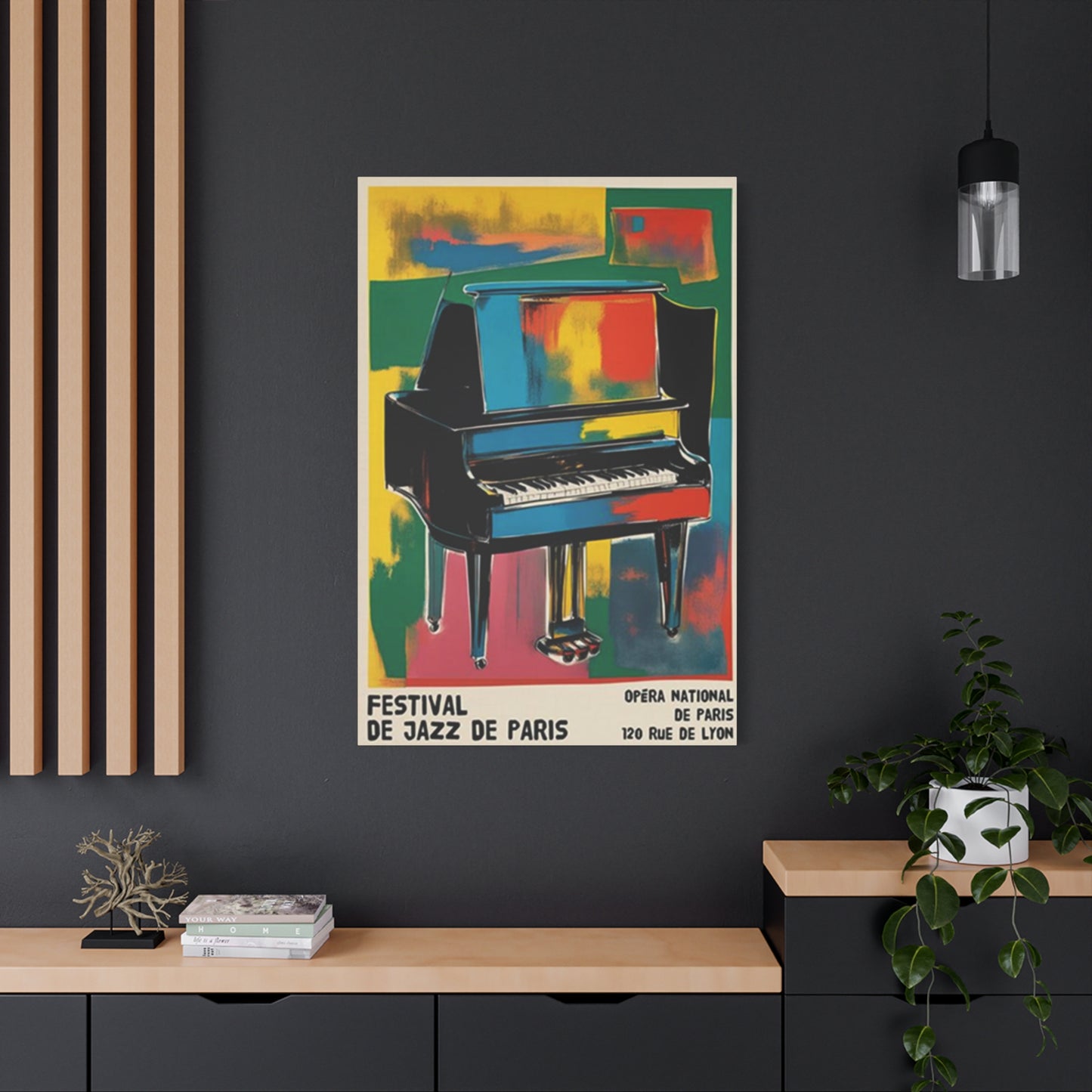 Festival De Jazz De Paris Wall Art & Canvas Prints