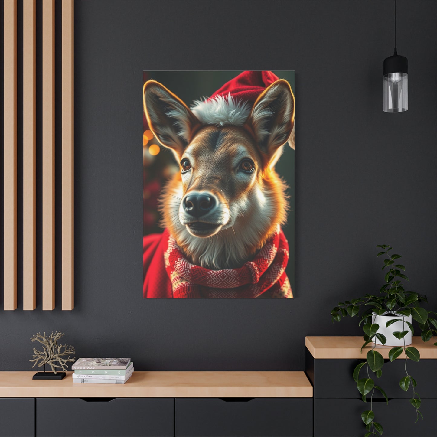 Holiday Animal Opus wall art & canvas print