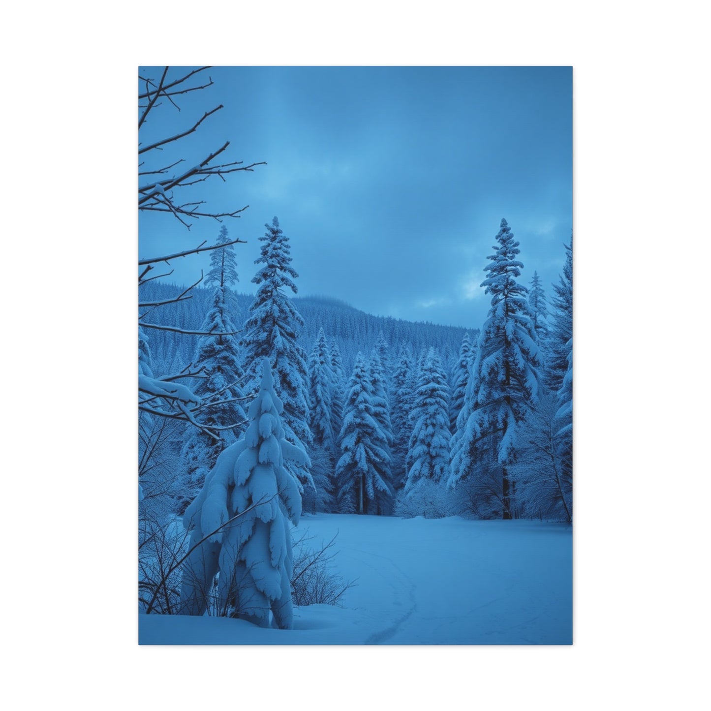 Winter Art Premium Canvas 19 Wall Art & Canvas Print