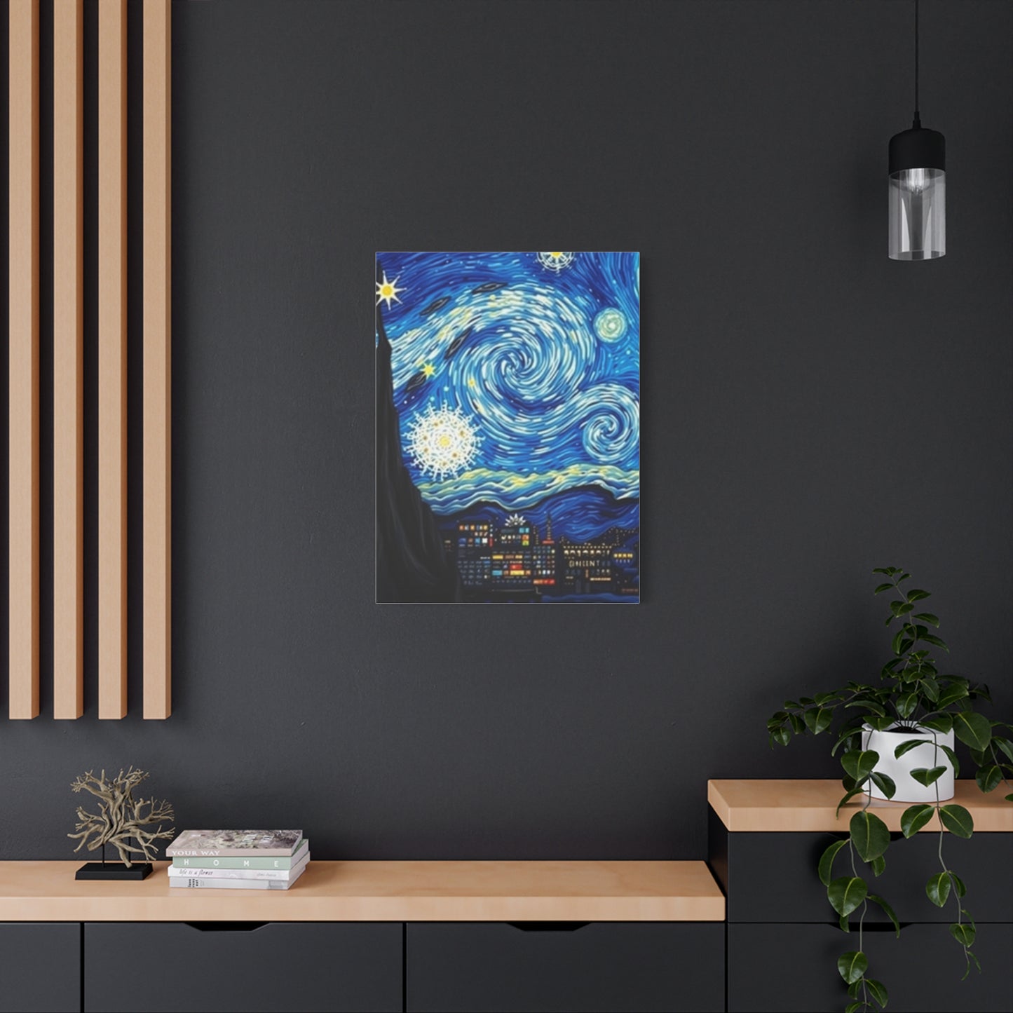 The Starry Night Canvas Art Canvas Art 4 Wall Art & Canvas Print