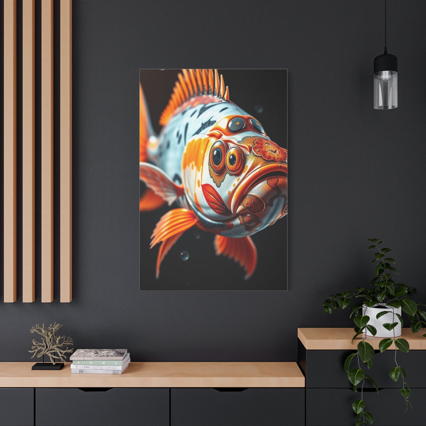 Supreme Fish Wall Art Beautiful Collection Wall Art & Canvas Print