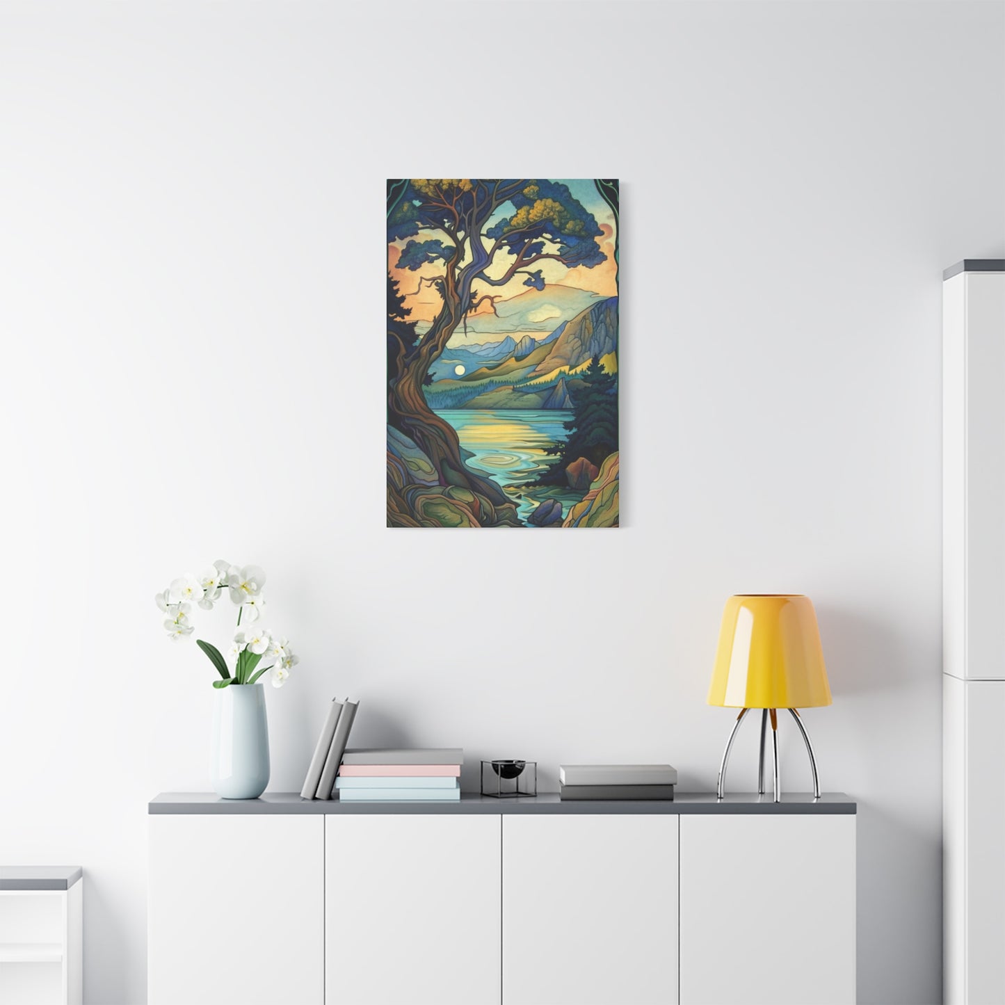 Forest River Landscape Wall Art & Canvas Prints