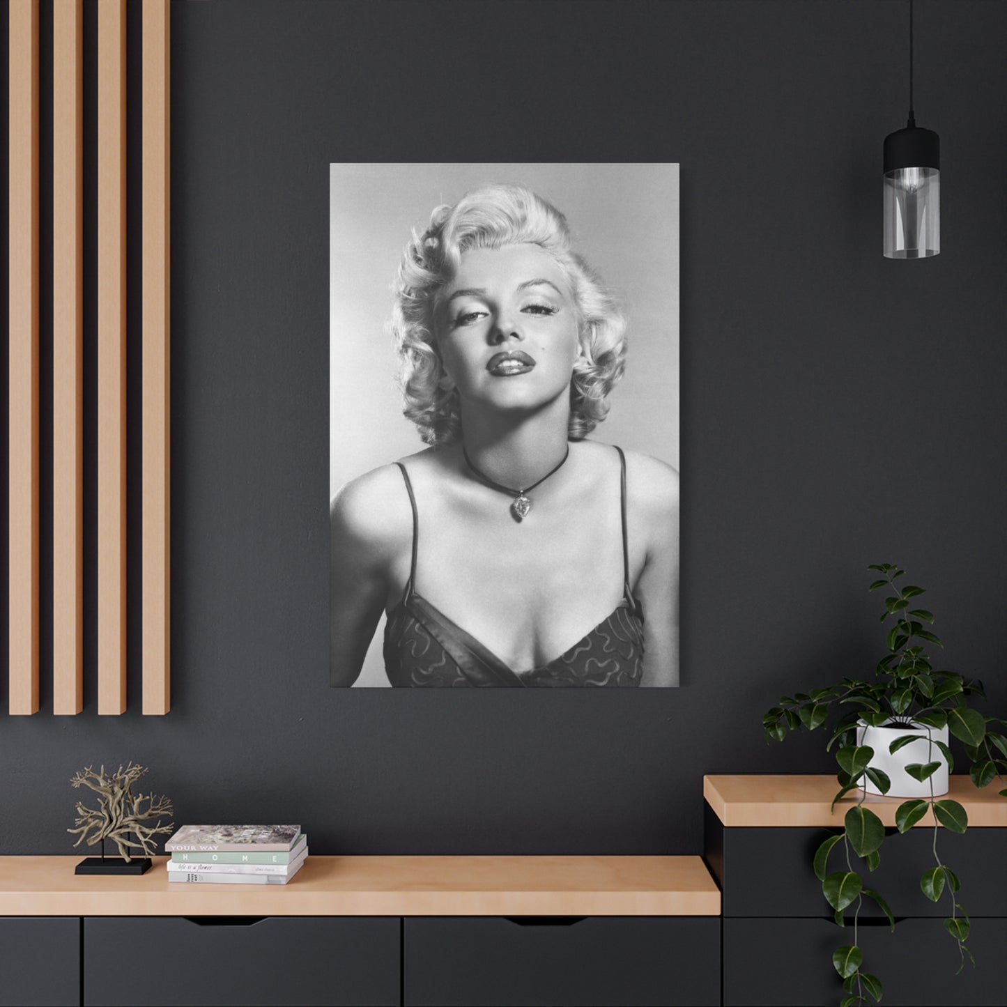 Monochrome Beautiful Marilyn Monroe Photo Wall Art & Canvas Prints