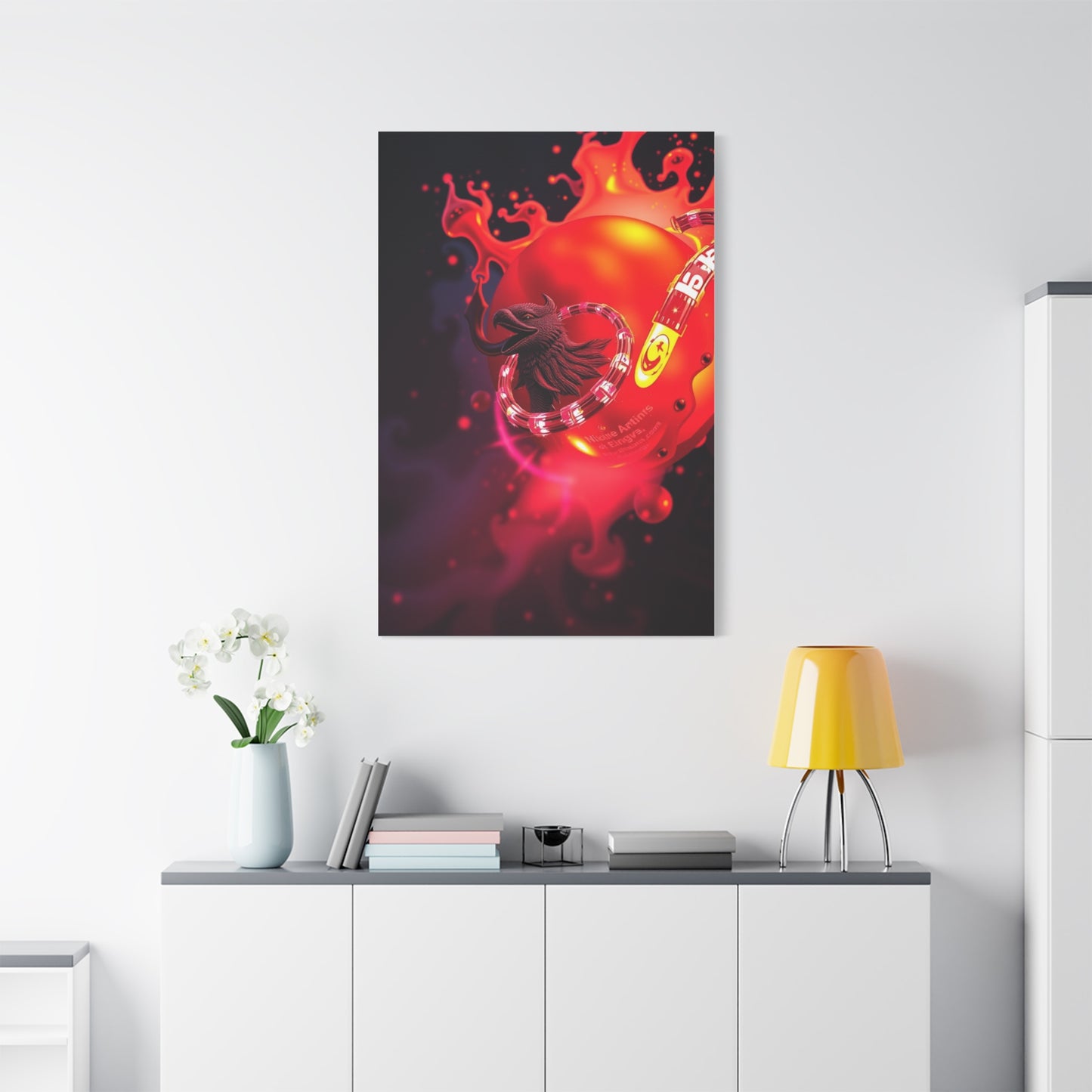 Elysian Flight Canvas Wall Art & Canvas Print
