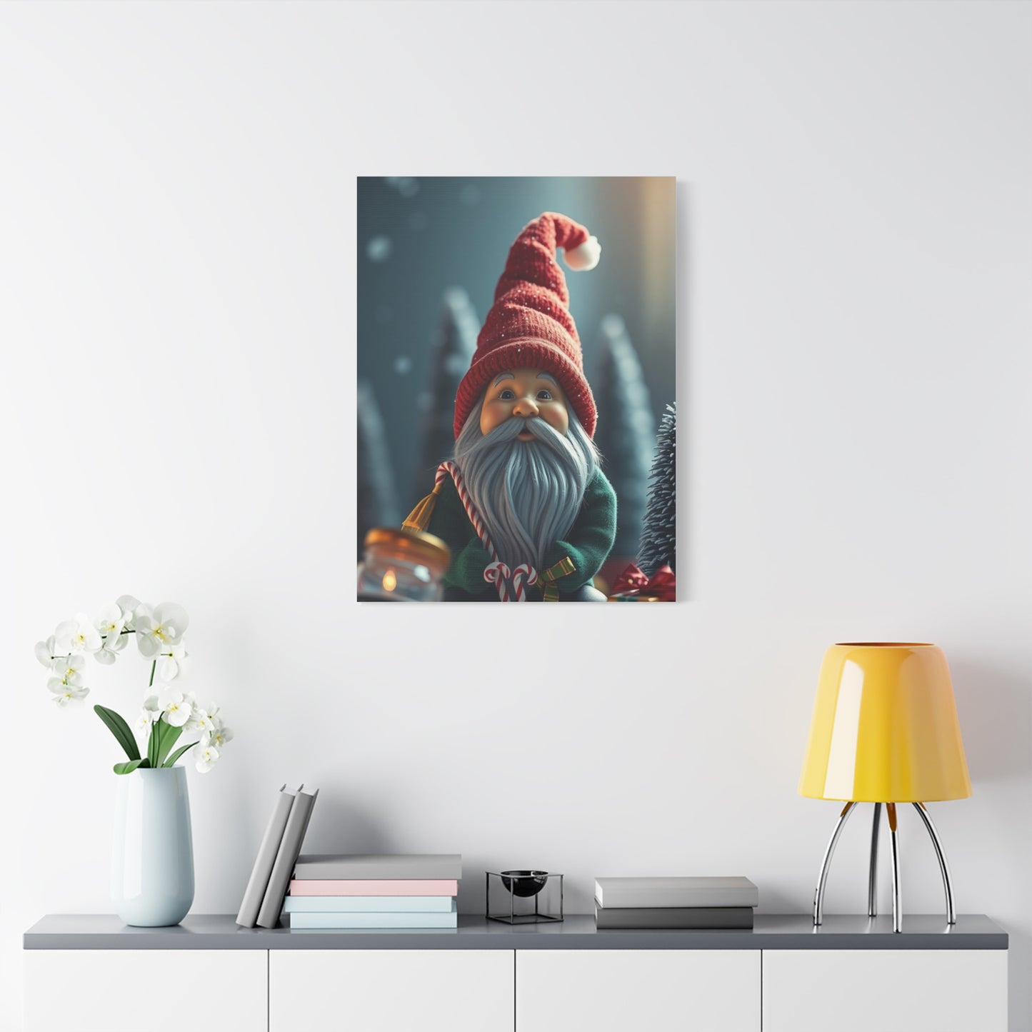 Yuletide Elves Canvas