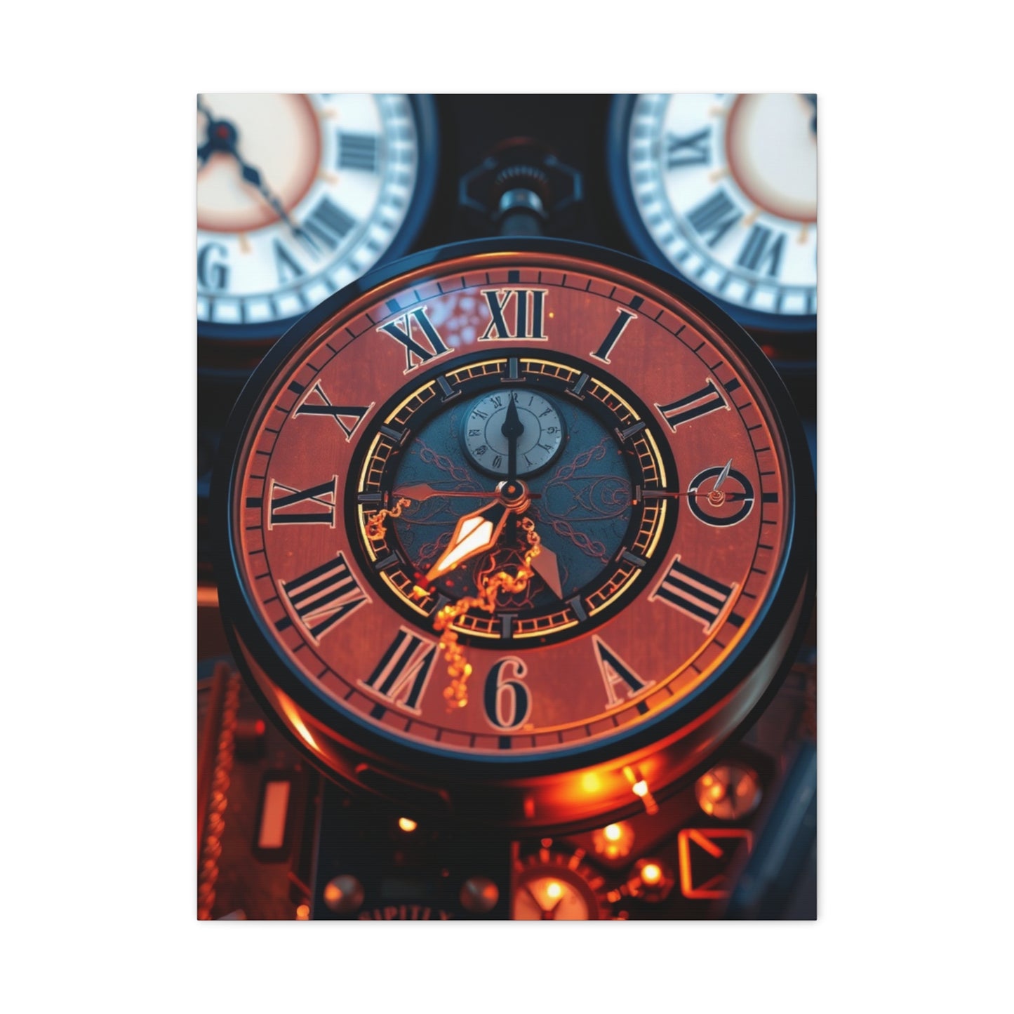 Clock Art Canvas Art 4 Wall Art & Canvas Print
