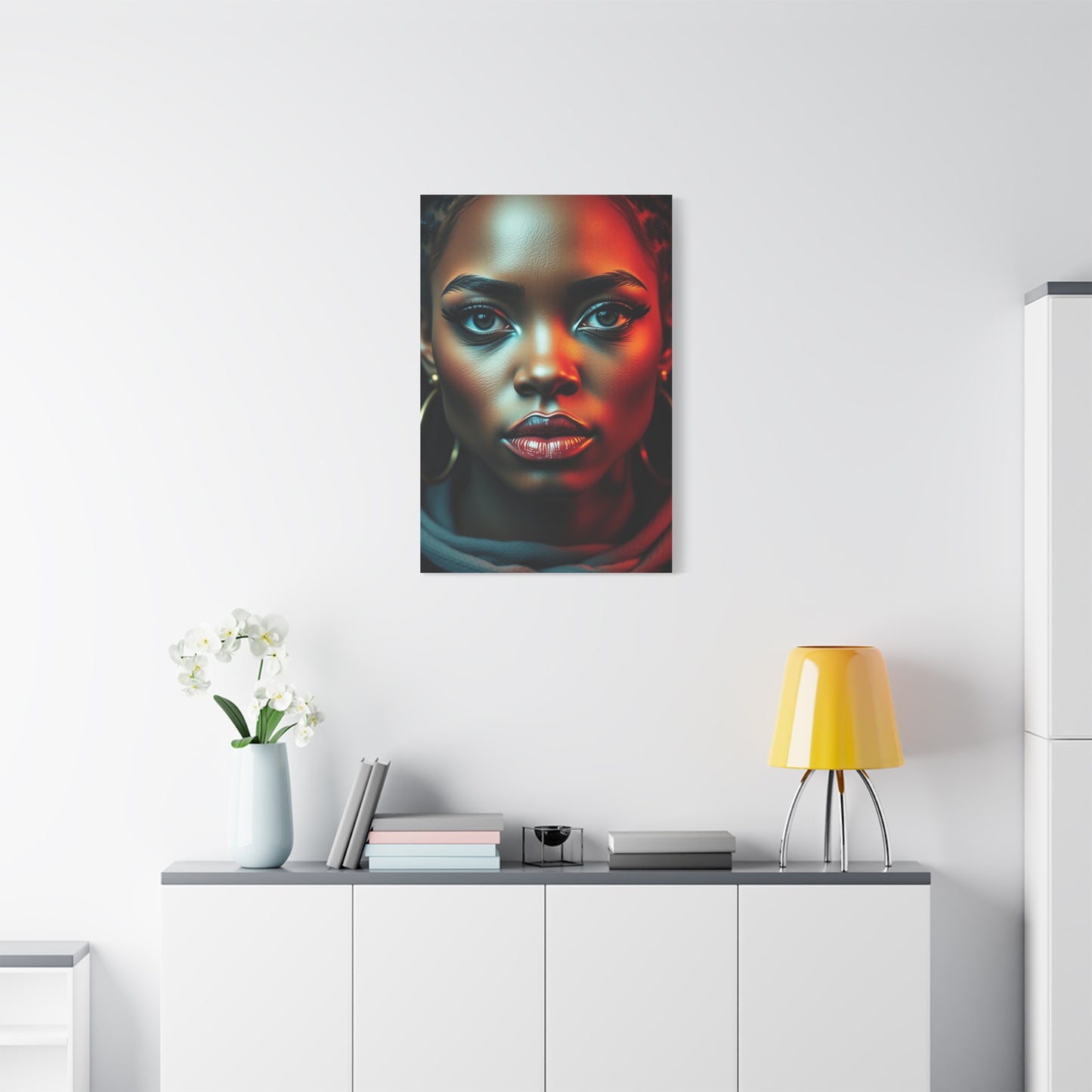 Lady Basquiats Palette Prestige Wall Art & Canvas Print