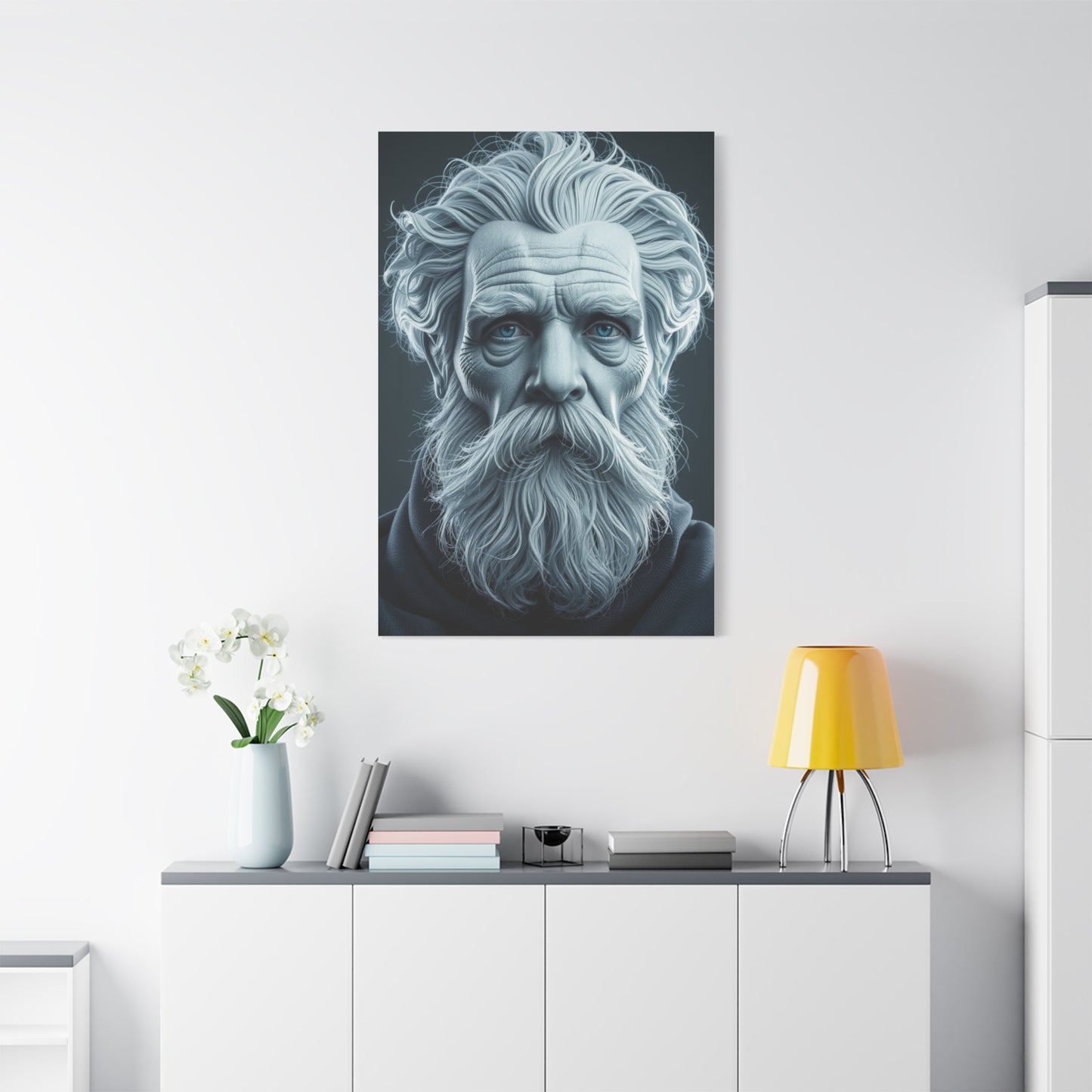 Pewter Reverie Masterpiece Wall Art & Canvas Print