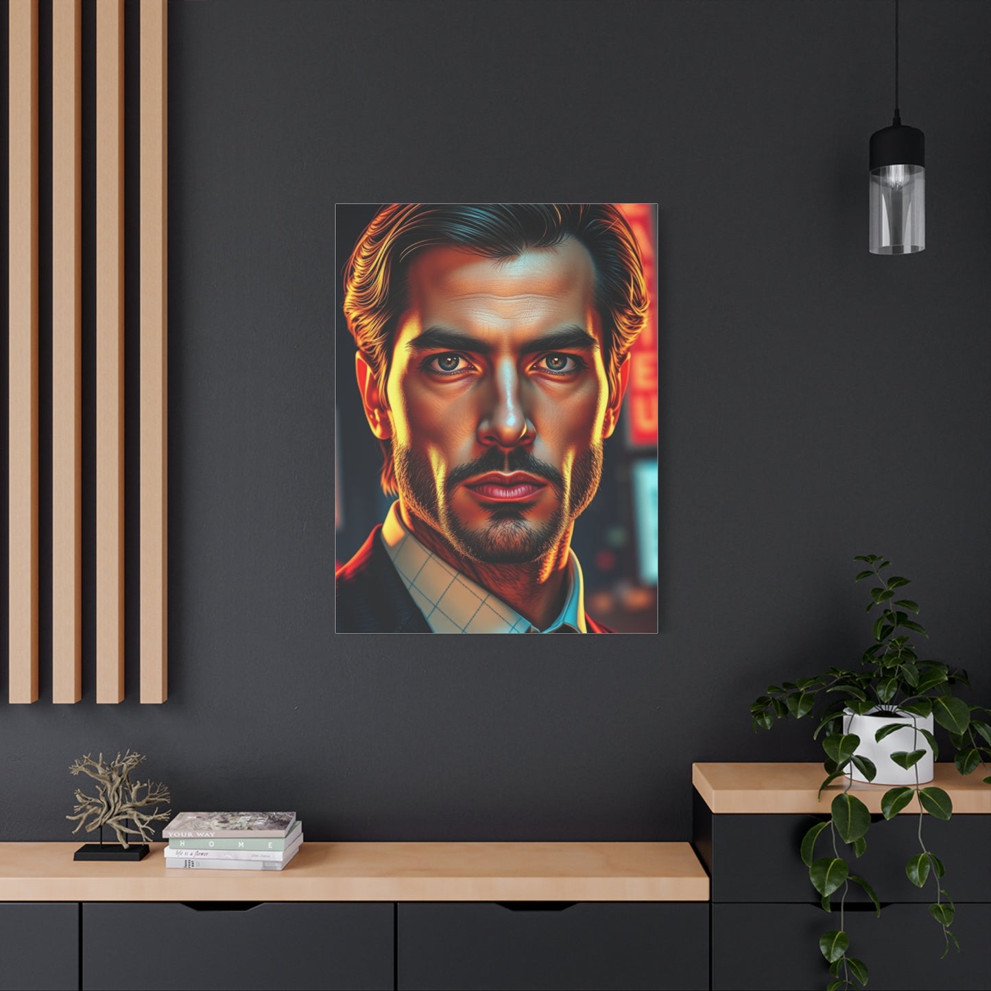 American Psycho Art Canvas Art 1 Wall Art & Canvas Print