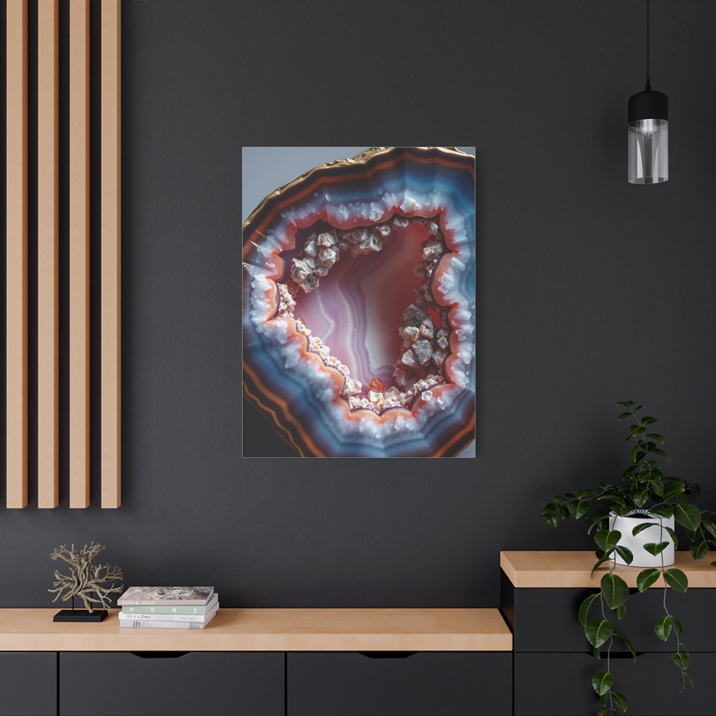 Agates, Geodes & Minerals Wall Art Canvas Art 1 Wall Art & Canvas Print