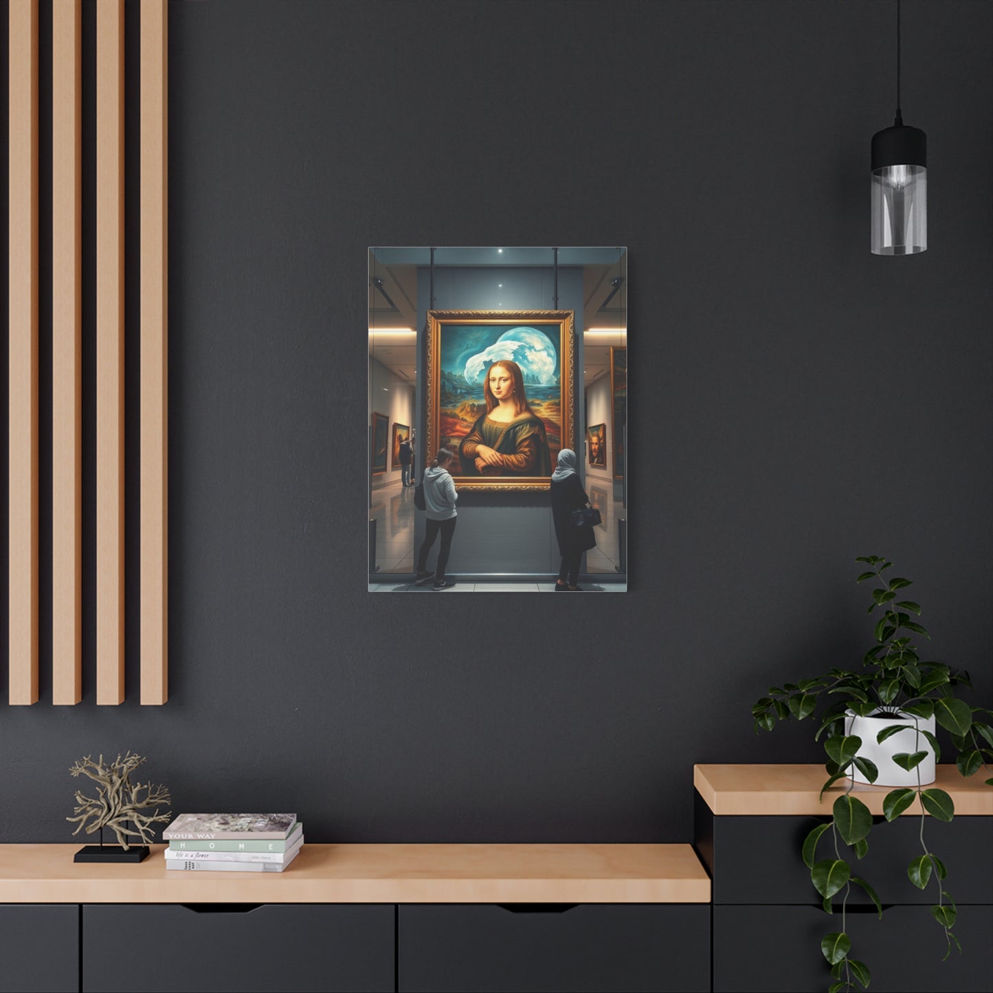 Polished Visionary Landscape Wall Art & Canvas Print