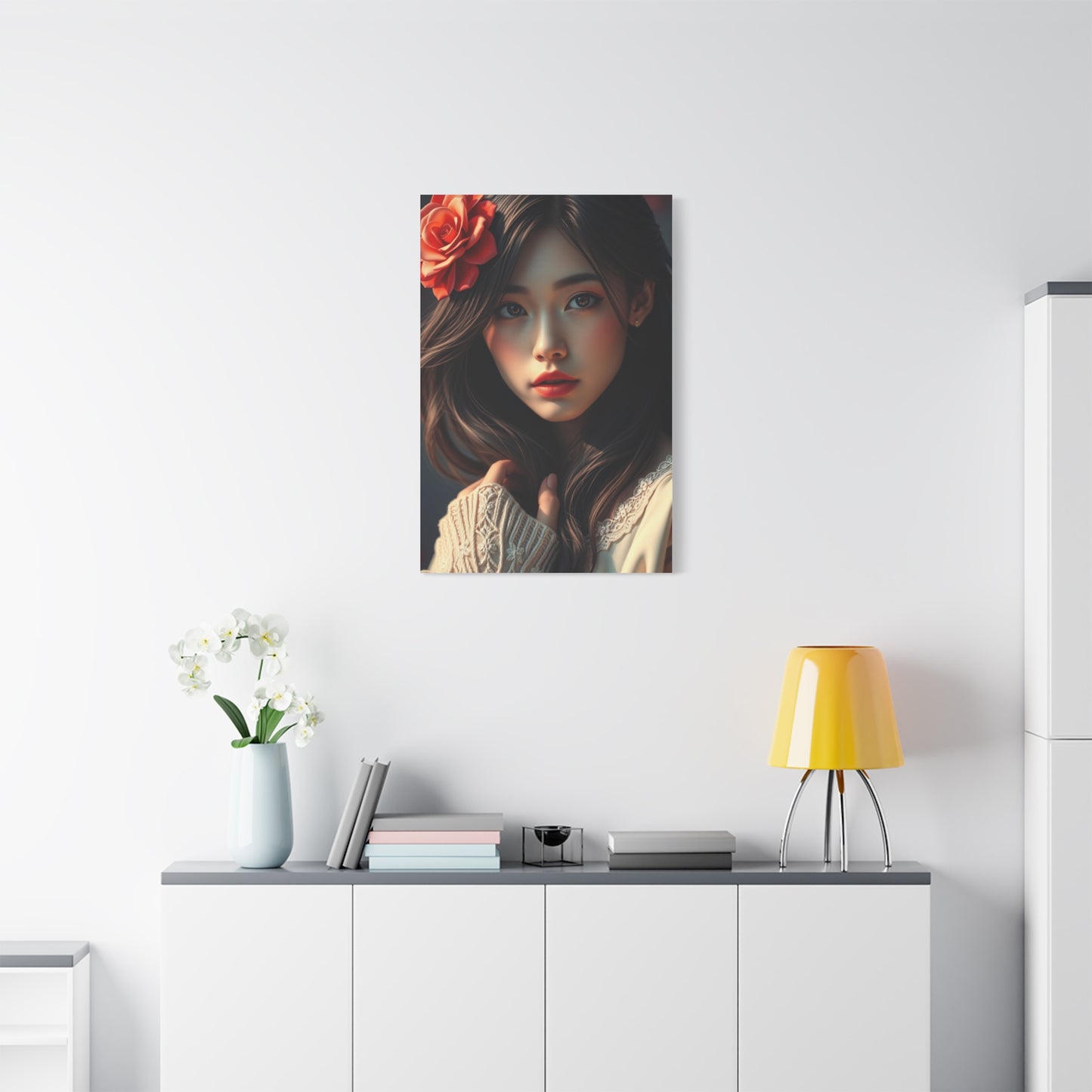 Serenade of Hearts Canvas Wall Art & Canvas Print