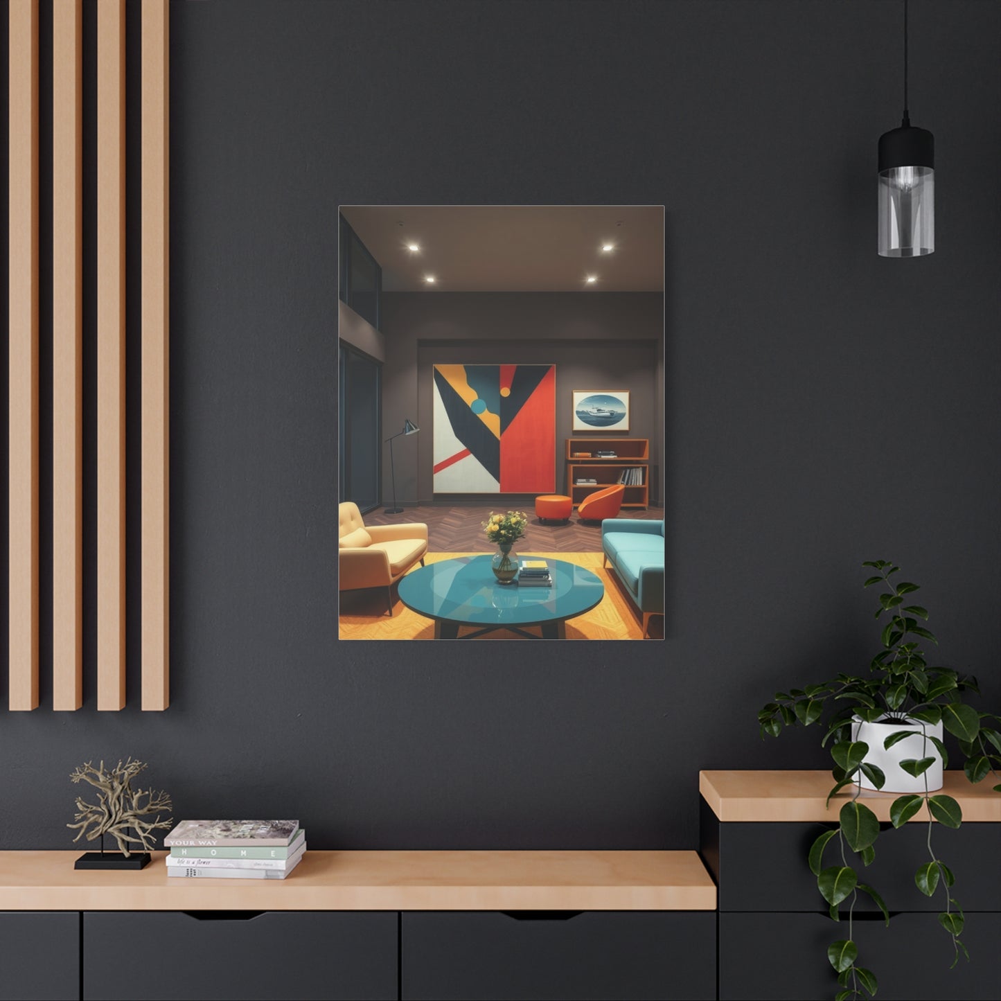Vintage Luxe Canvas Piece Wall Art & Canvas Print
