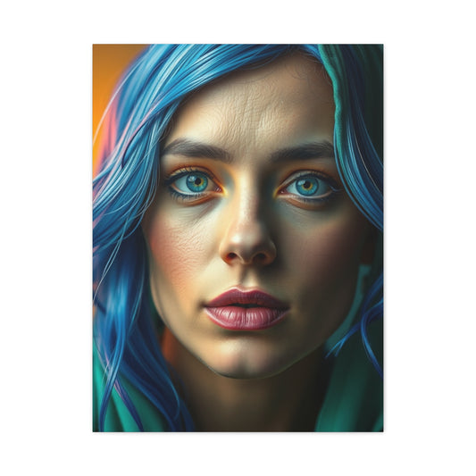 Elite Blue & Green Art Vision Wall Art & Canvas Print