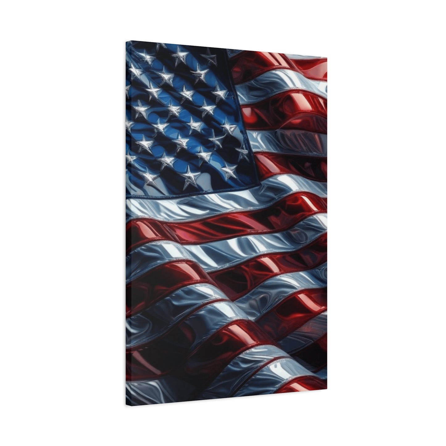 American Flag Waves Wall Art & Canvas Prints