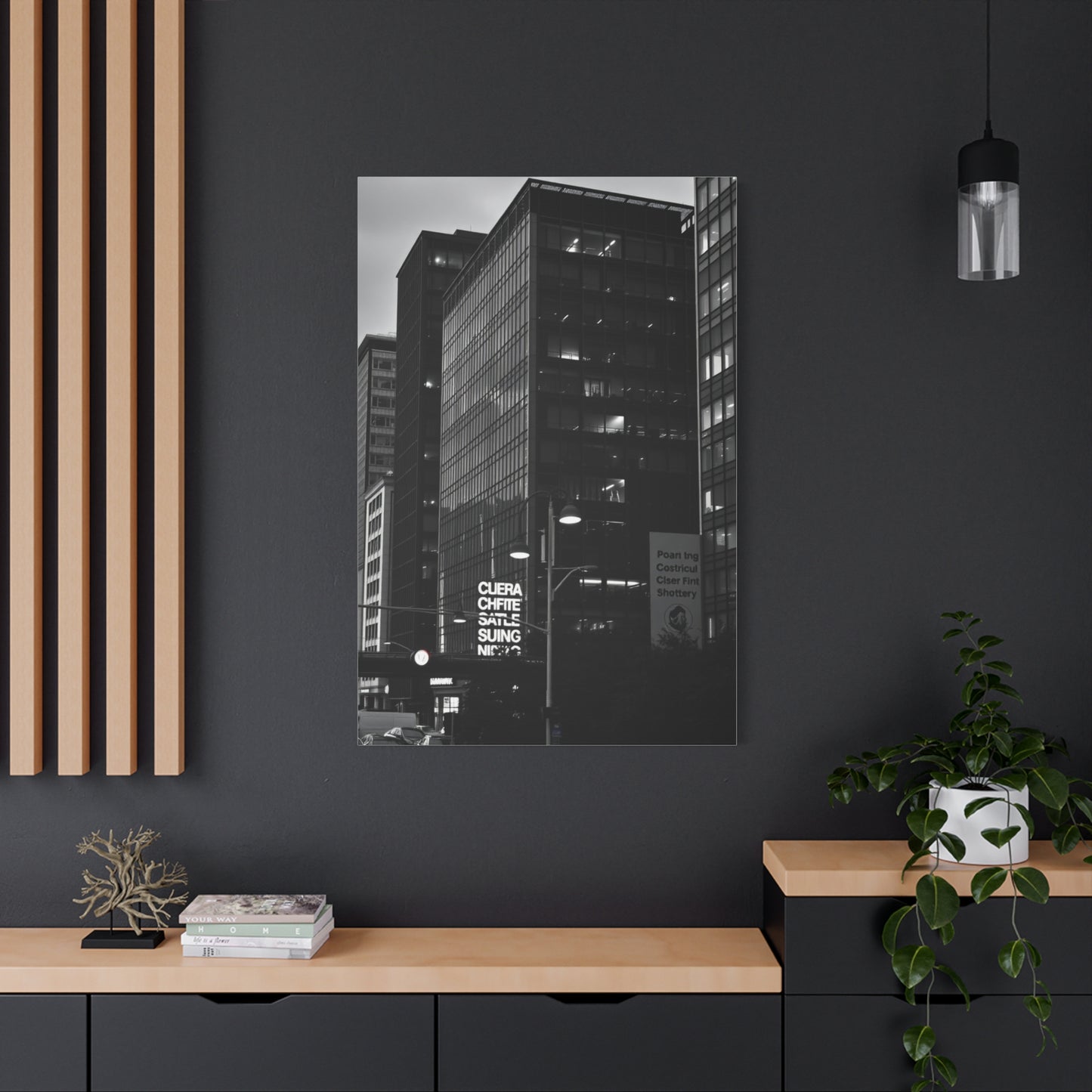 Elite Black & White Cityscapes Art Vision Wall Art & Canvas Print