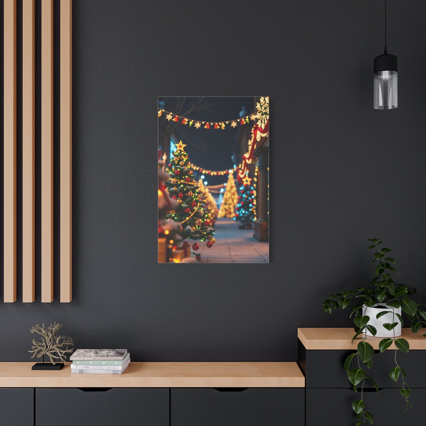 Winters Graceful Tableau Wall Art & Canvas Print